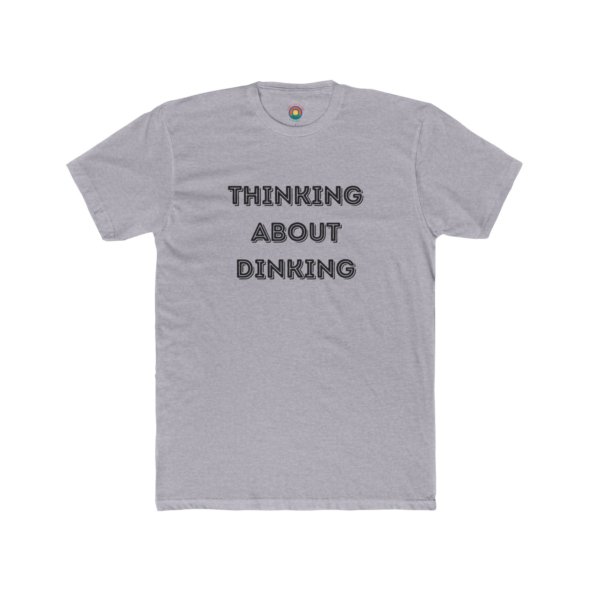 Thinking About Dinking Unisex Cotton Crew Tee