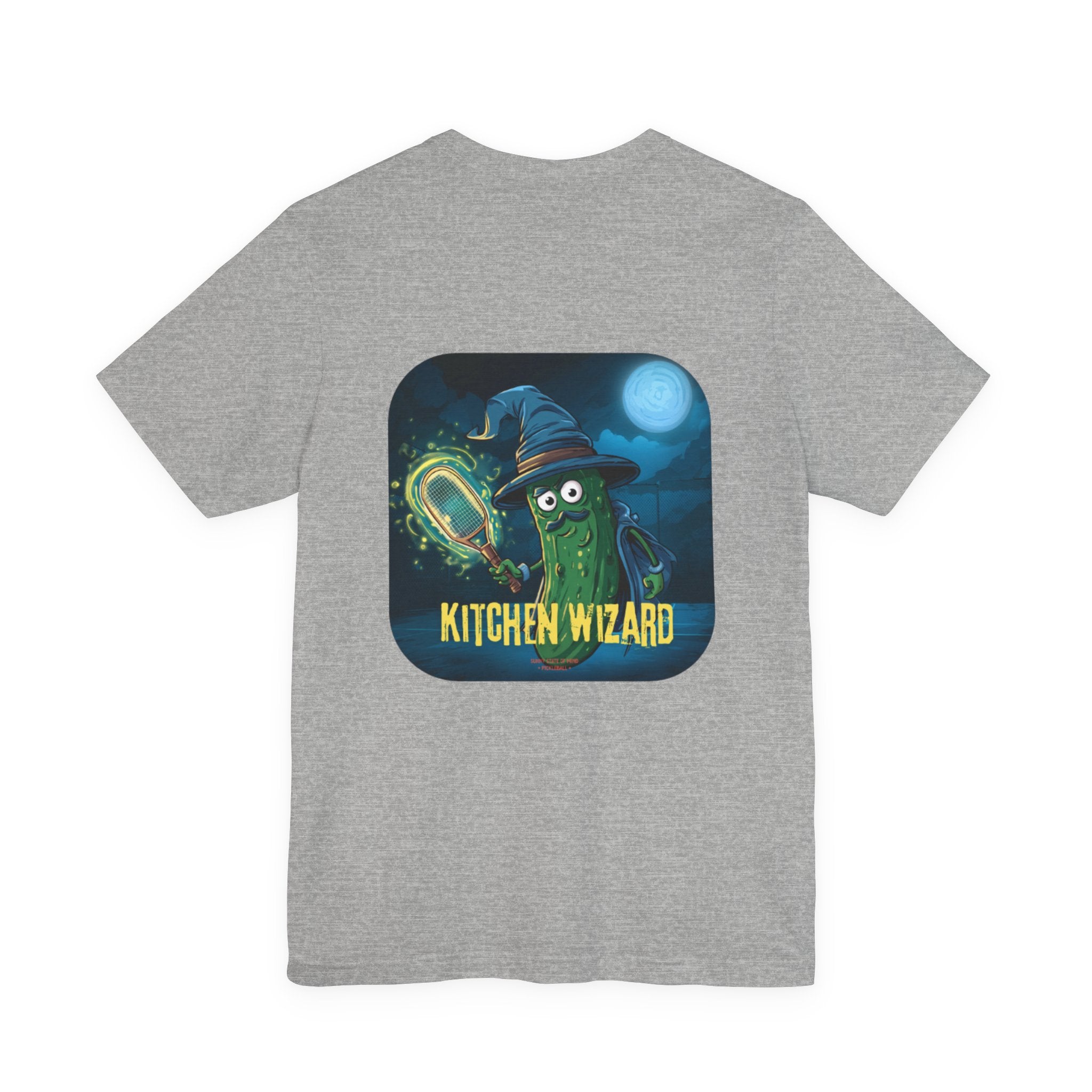 Pickled Wizard Pickleball T-Shirt – Funny Halloween Costume & Gift for Players