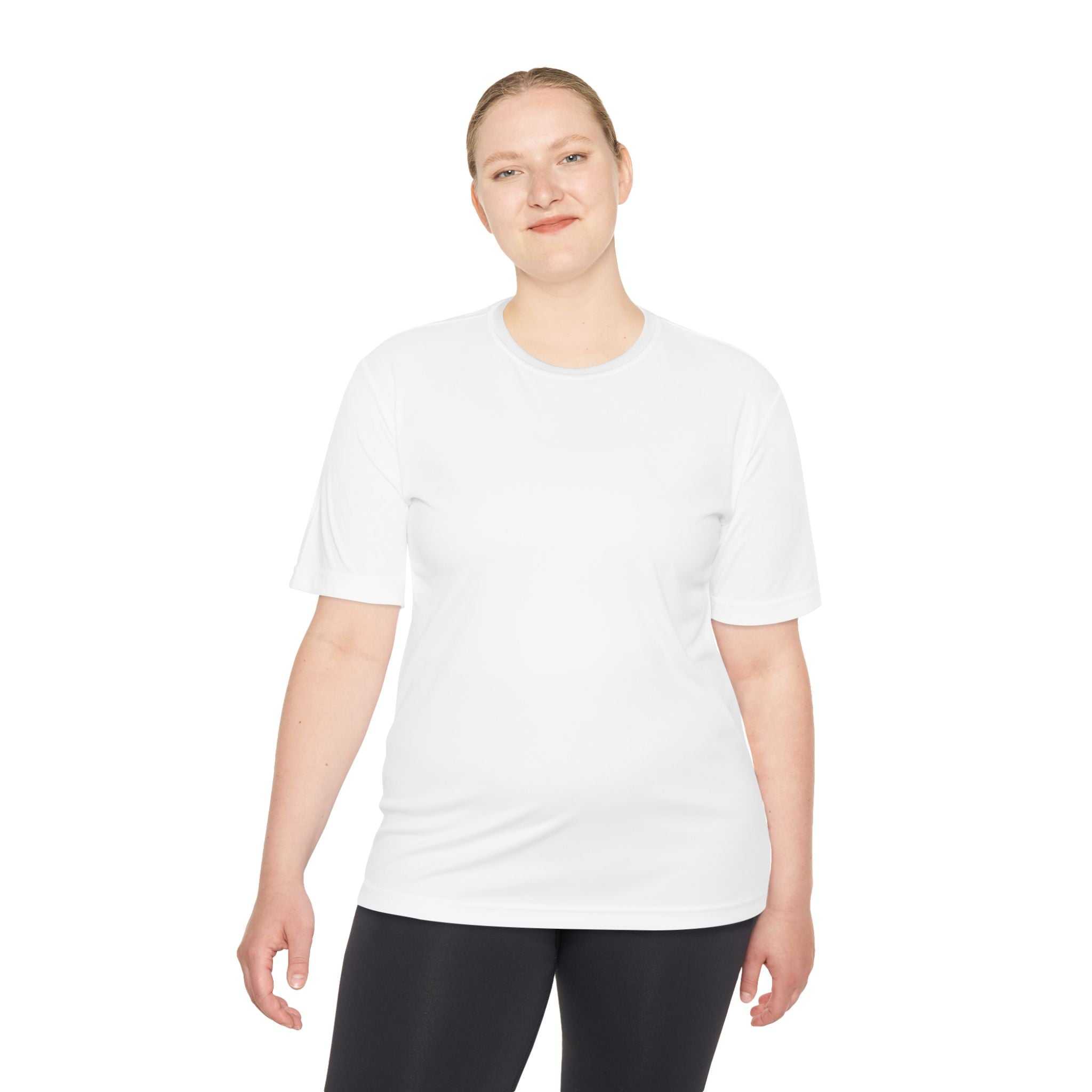 Big Dink Energy Unisex Performance Tee Heather Grey with Green