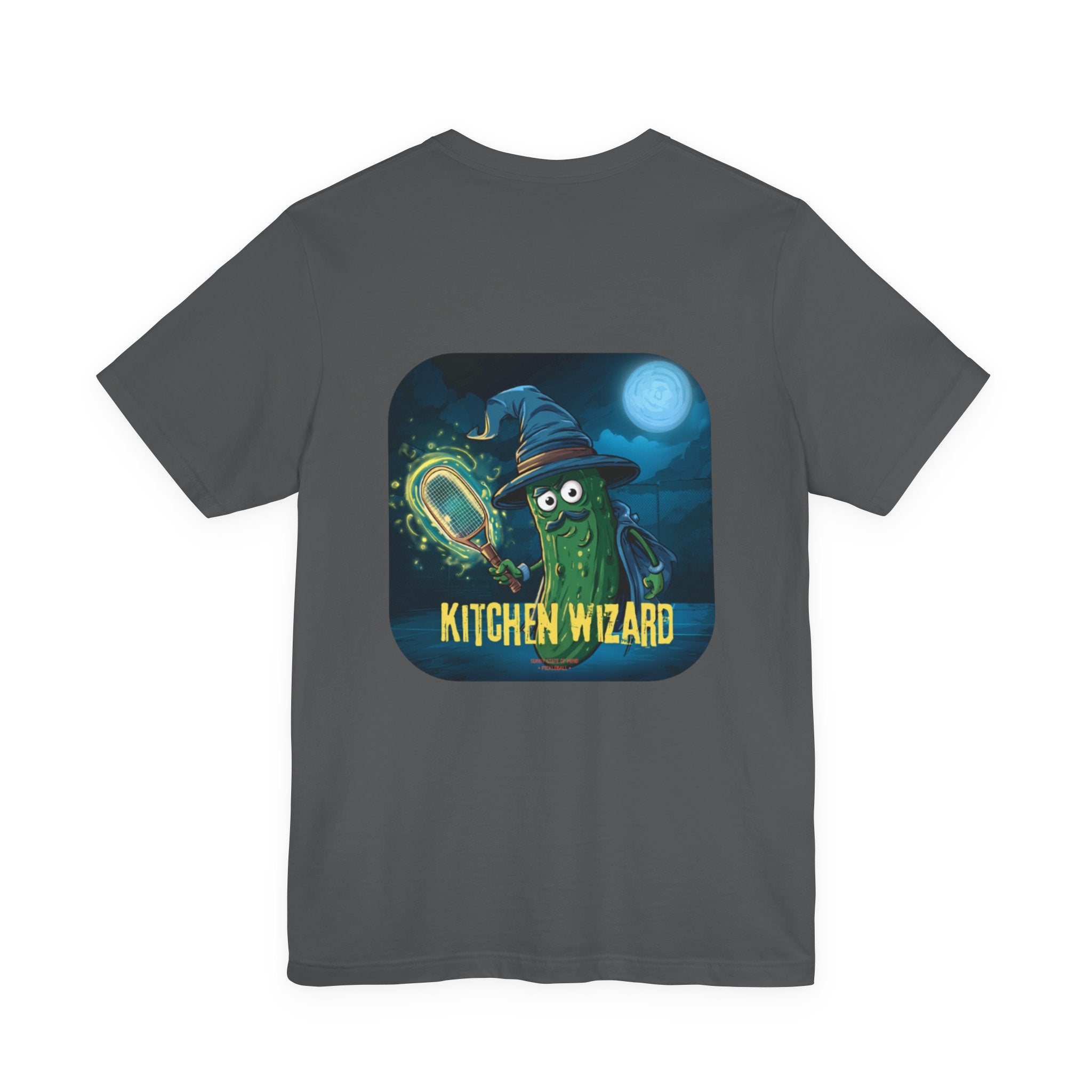 Pickled Wizard Pickleball T-Shirt – Funny Halloween Costume & Gift for Players