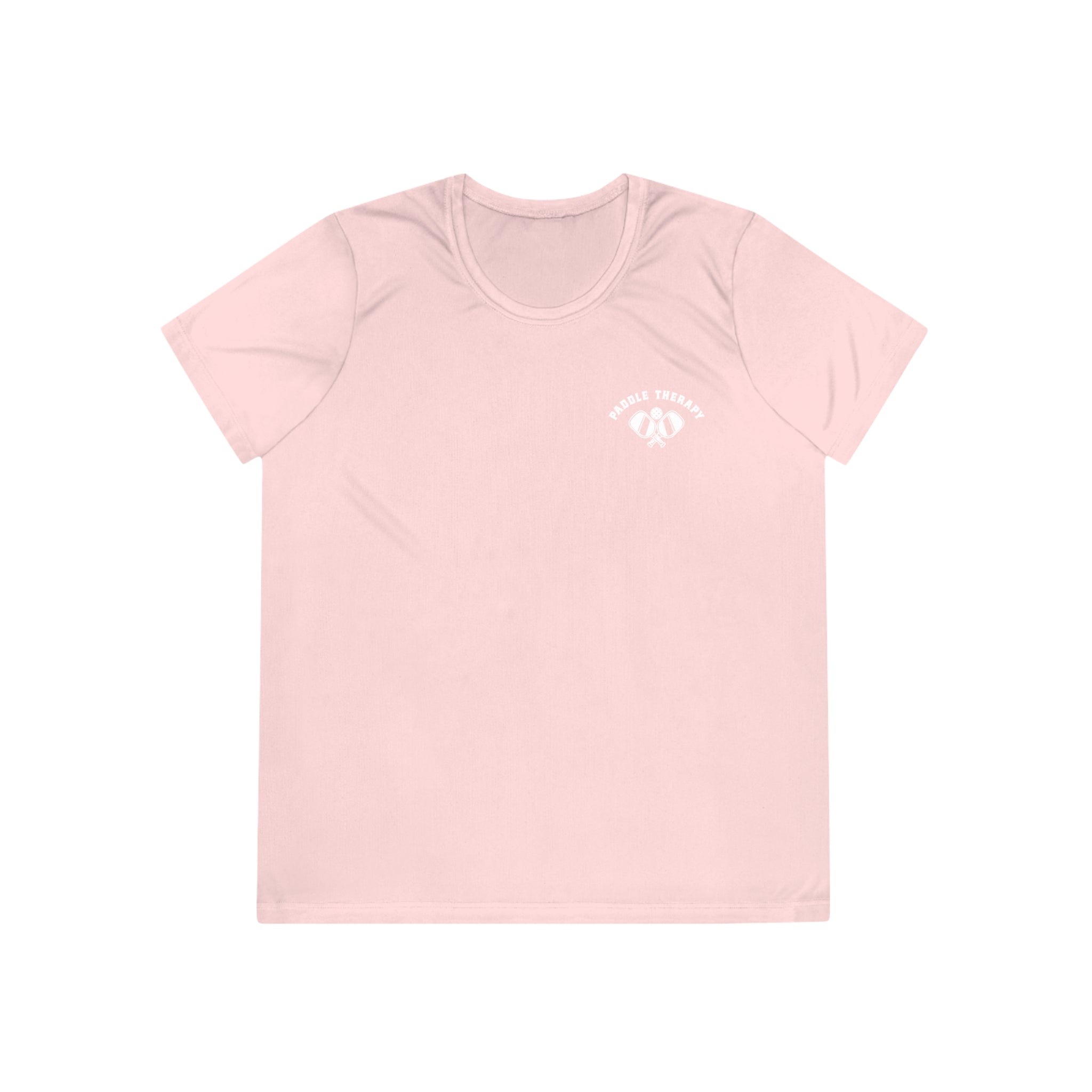Paddle Therapy Ladies Athletic Tee – White Edition
