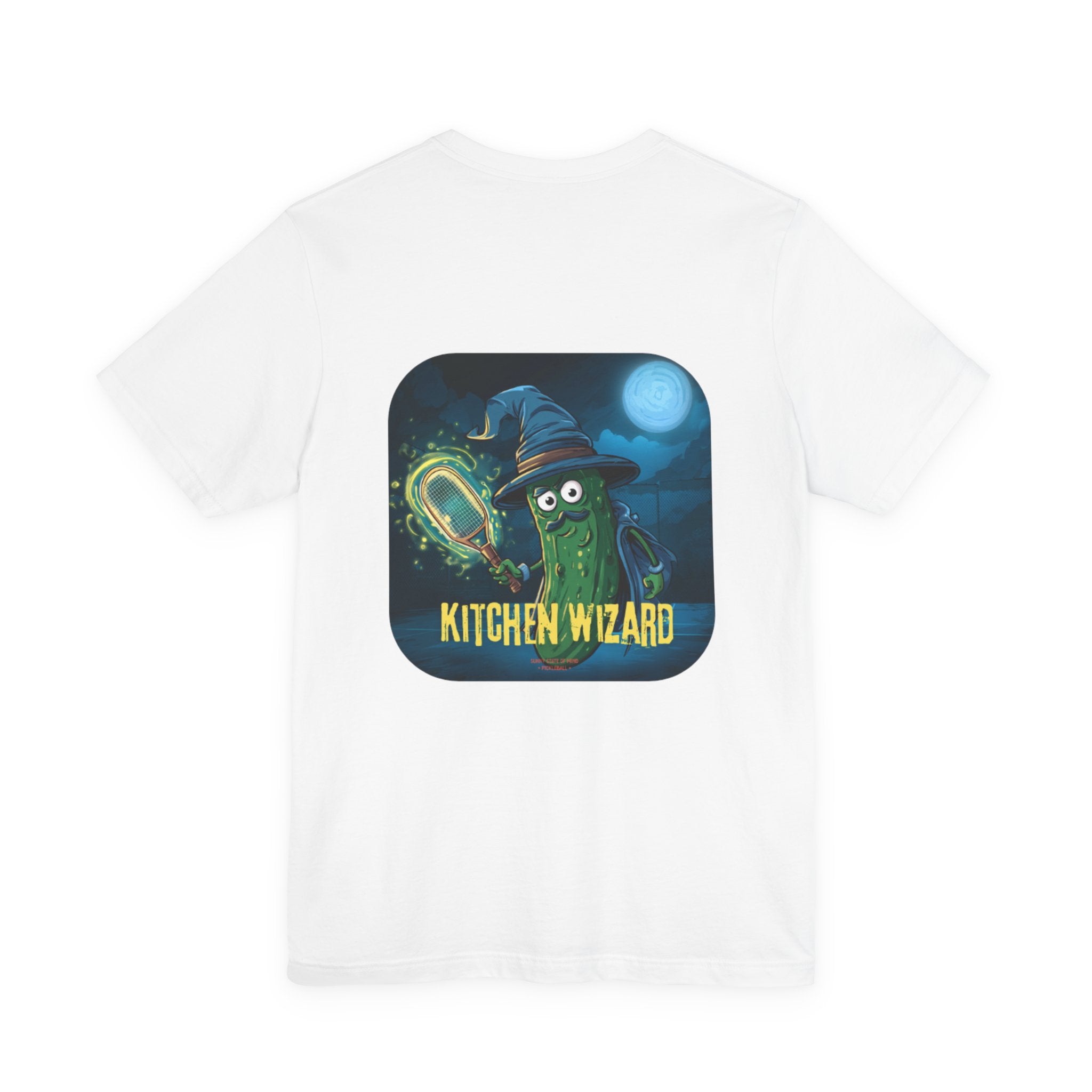Pickled Wizard Pickleball T-Shirt – Funny Halloween Costume & Gift for Players