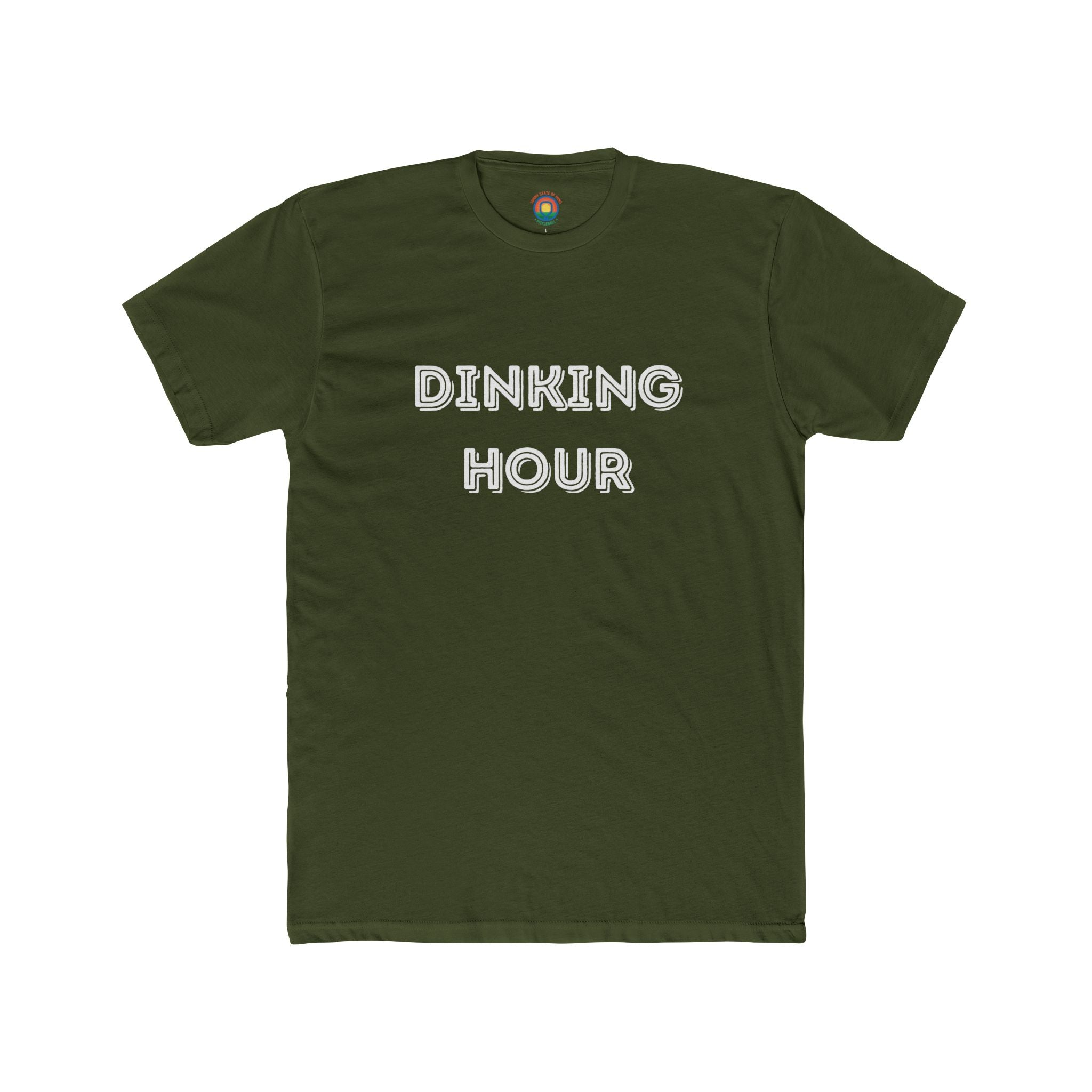 Dinking Hour Unisex Cotton Crew Tee