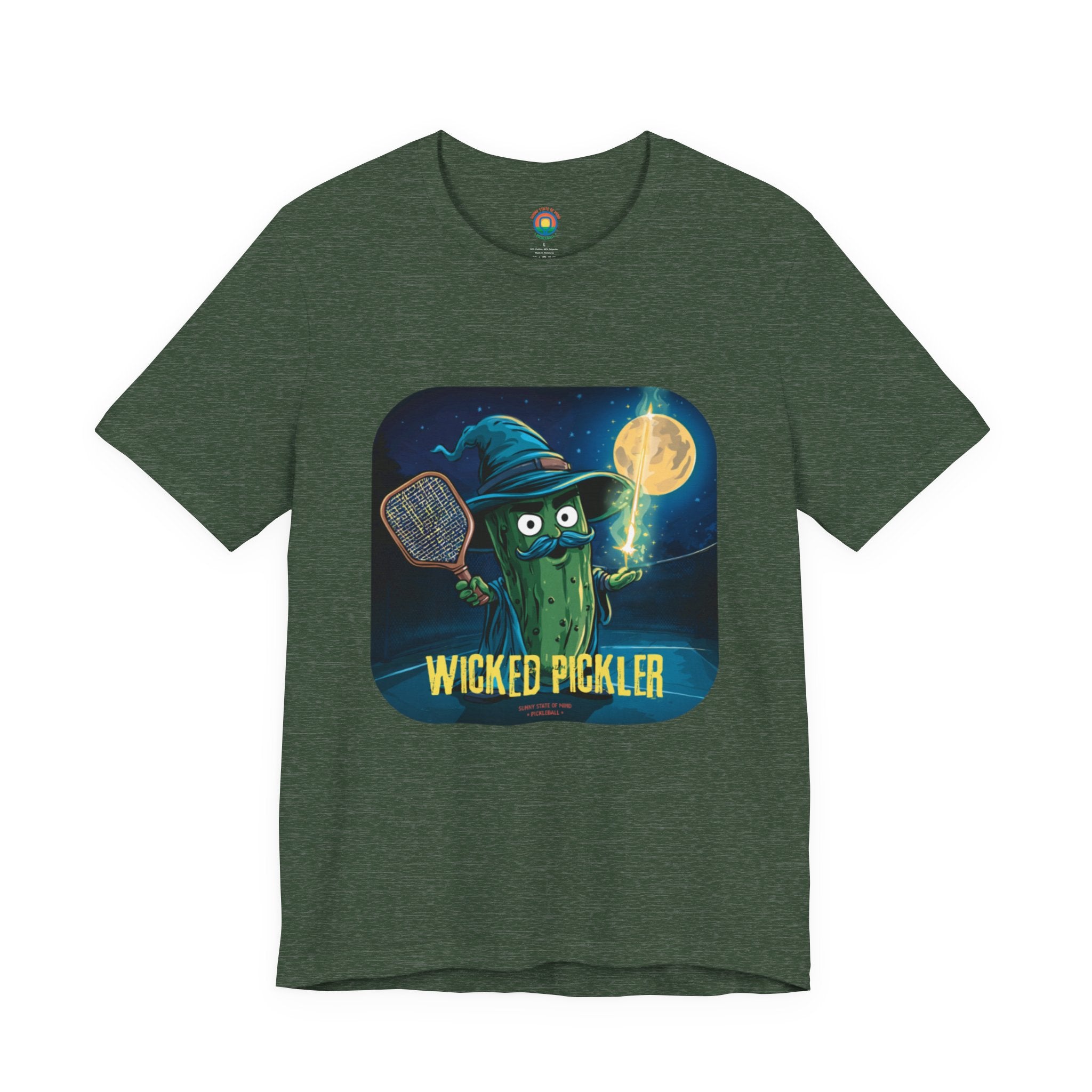 Wicked Pickler Pickleball T-Shirt – Funny Halloween Costume & Gift for Players