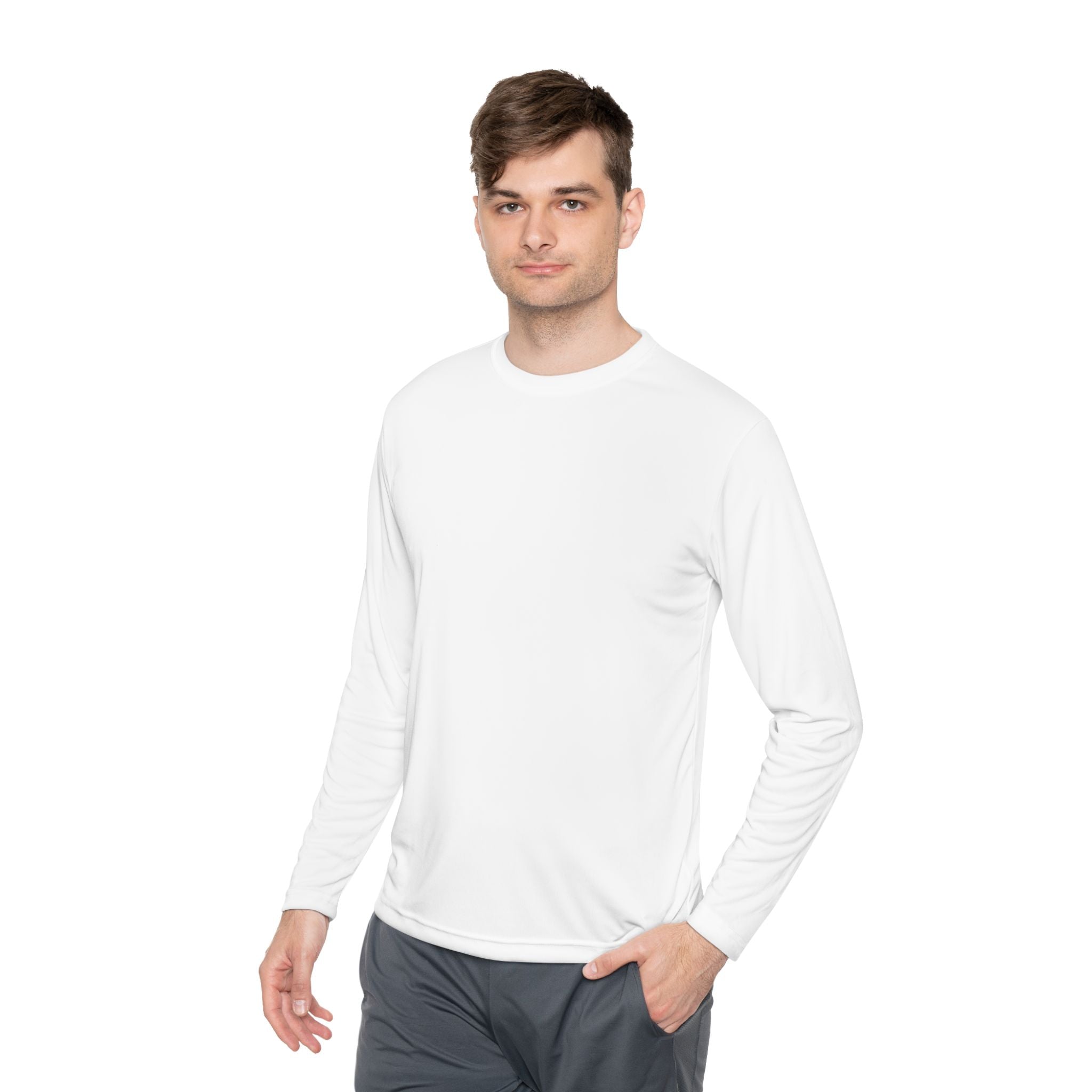 Just One More Long Sleeve Tee – Moisture-Wicking Performance Shirt