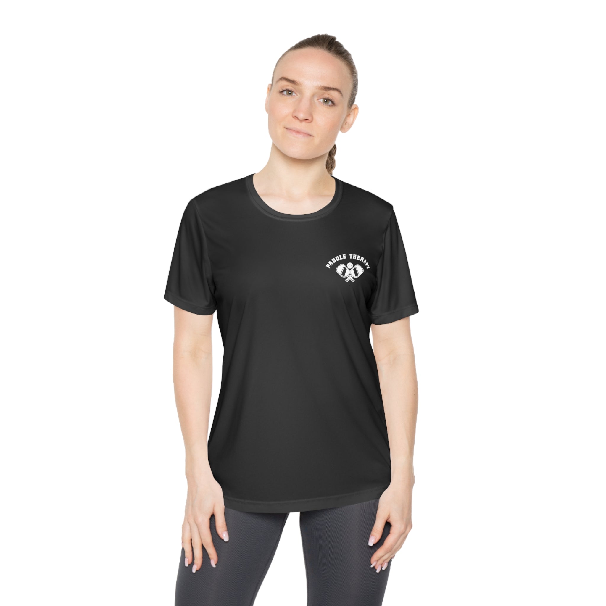 Paddle Therapy Ladies Athletic Tee – White Edition