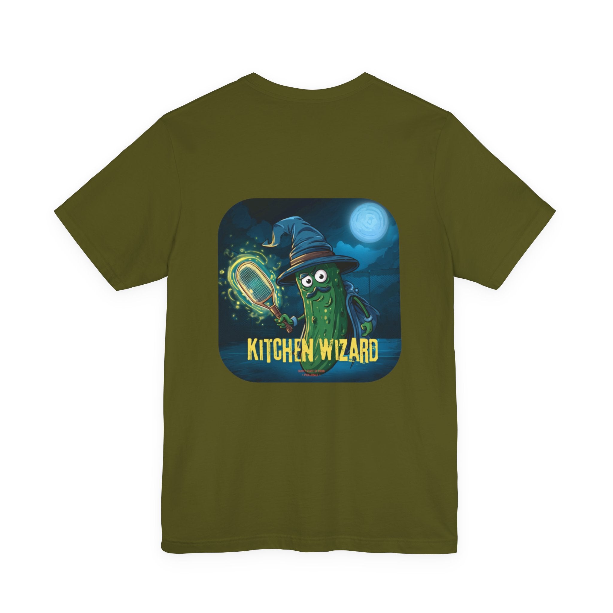 Pickled Wizard Pickleball T-Shirt – Funny Halloween Costume & Gift for Players