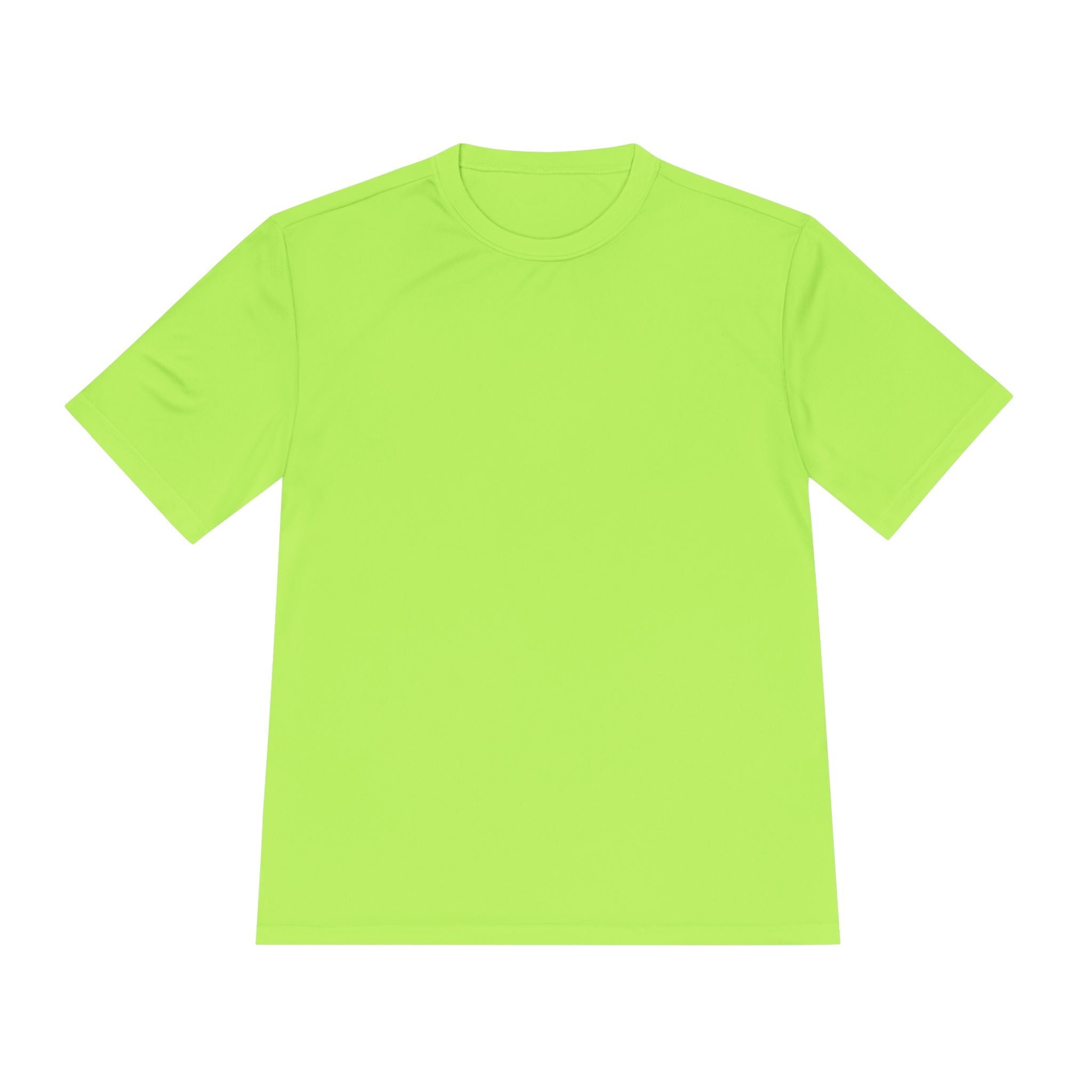 Big Dink Energy Unisex Performance Tee Heather Grey with Green