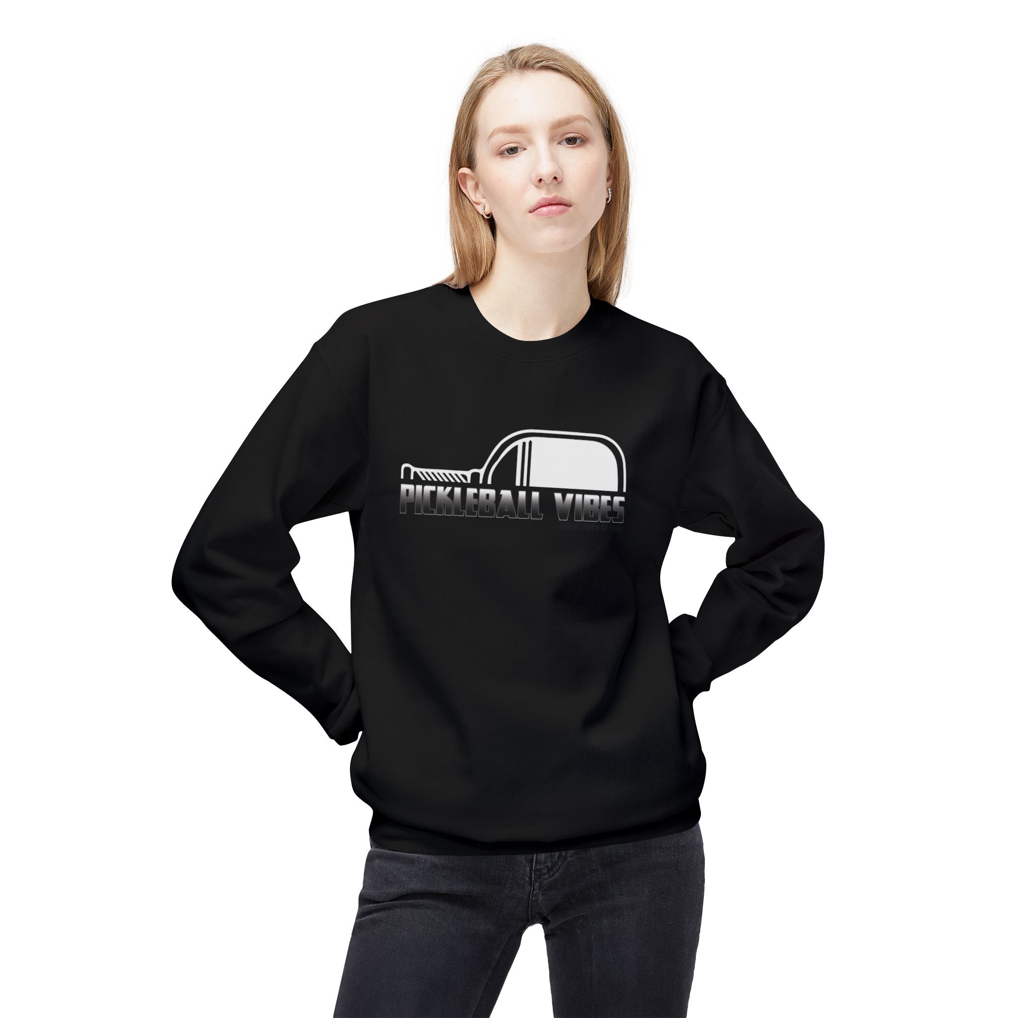 Pickleball Vibes Unisex Cozy Sweatshirt