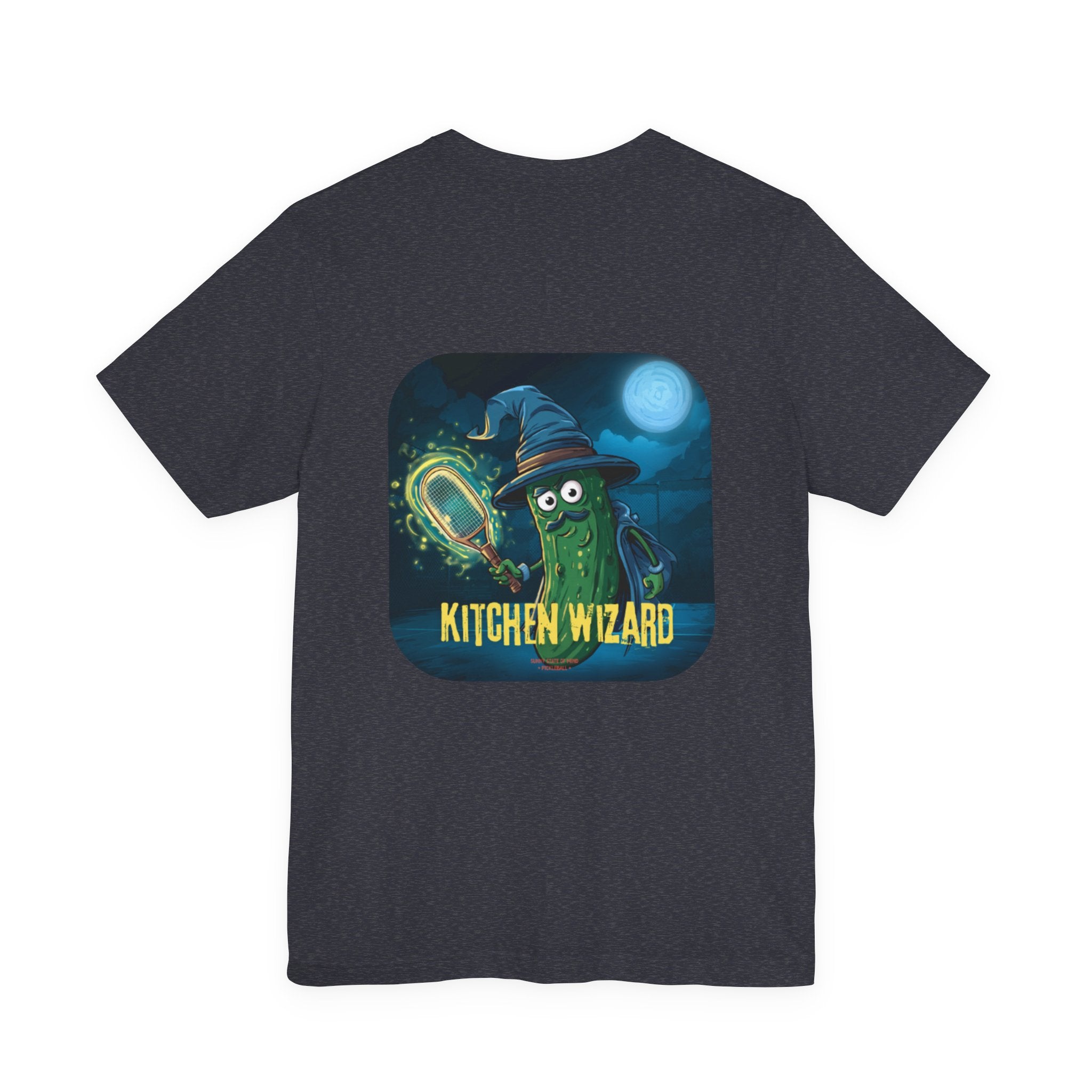 Pickled Wizard Pickleball T-Shirt – Funny Halloween Costume & Gift for Players