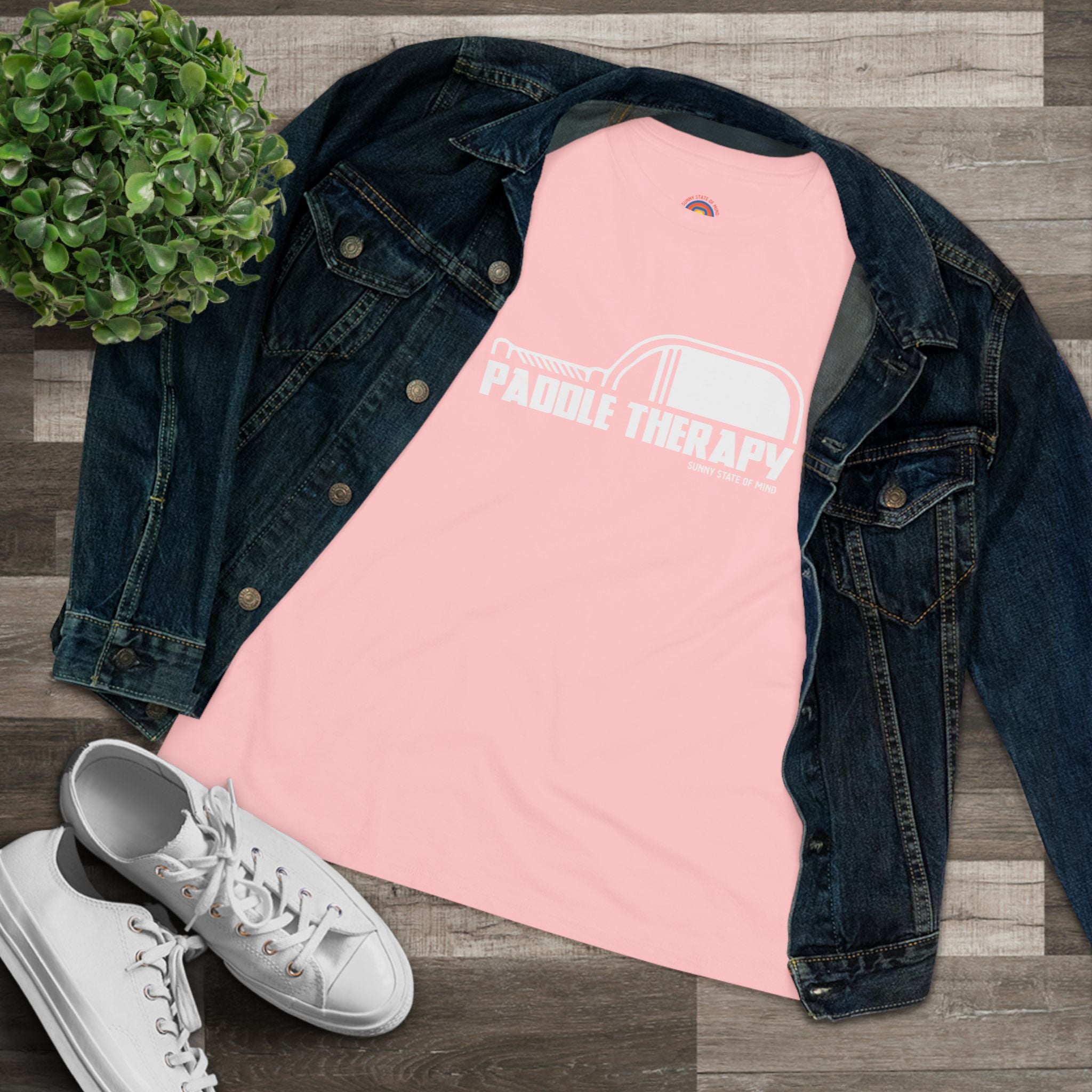 Women's Fitted Paddle Therapy Tee