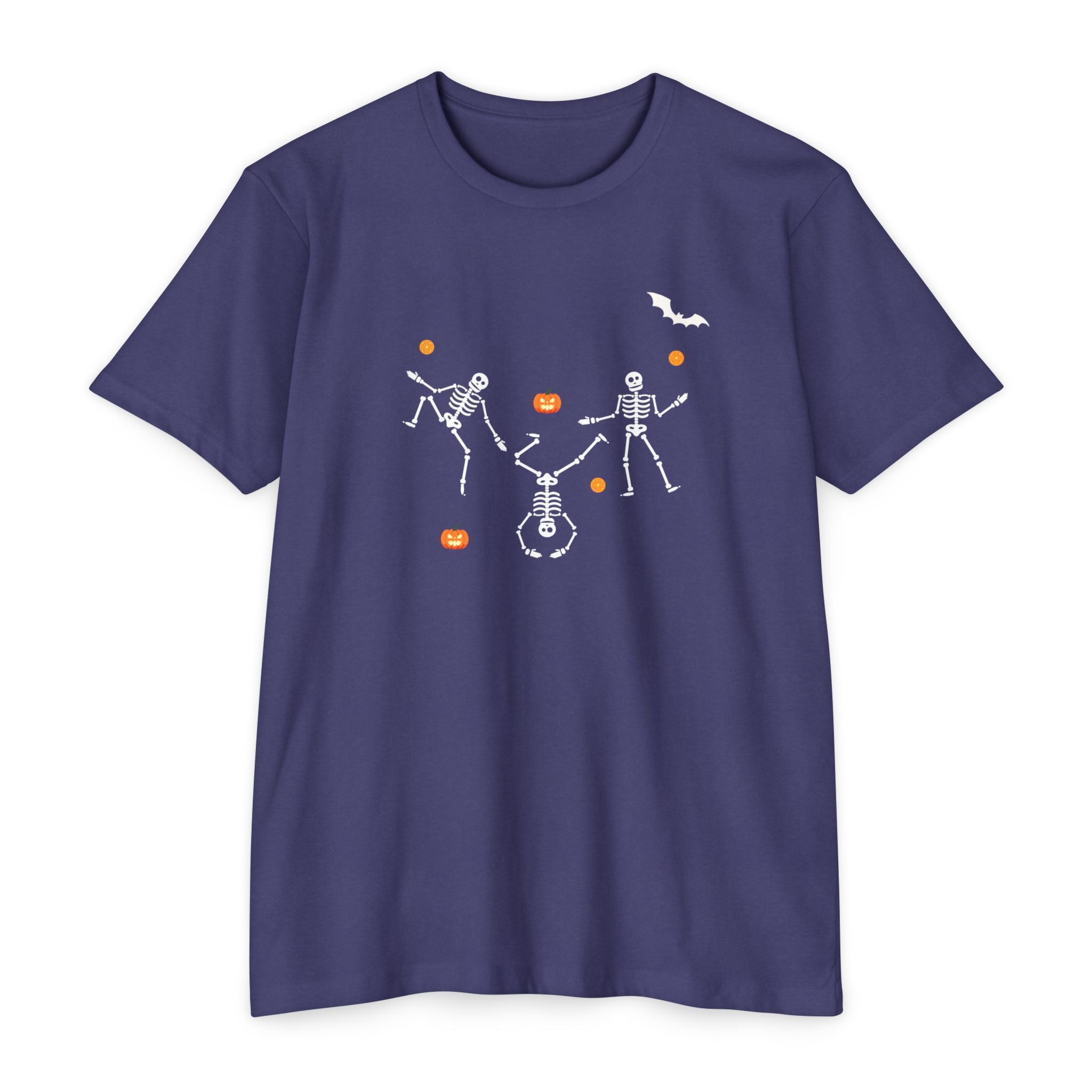 Halloween Skeleton T-Shirt, Unisex Spooky Shirt, Fun Halloween Apparel, Casual Fall Fashion, Halloween Costume Top, Skeleton Design Tee