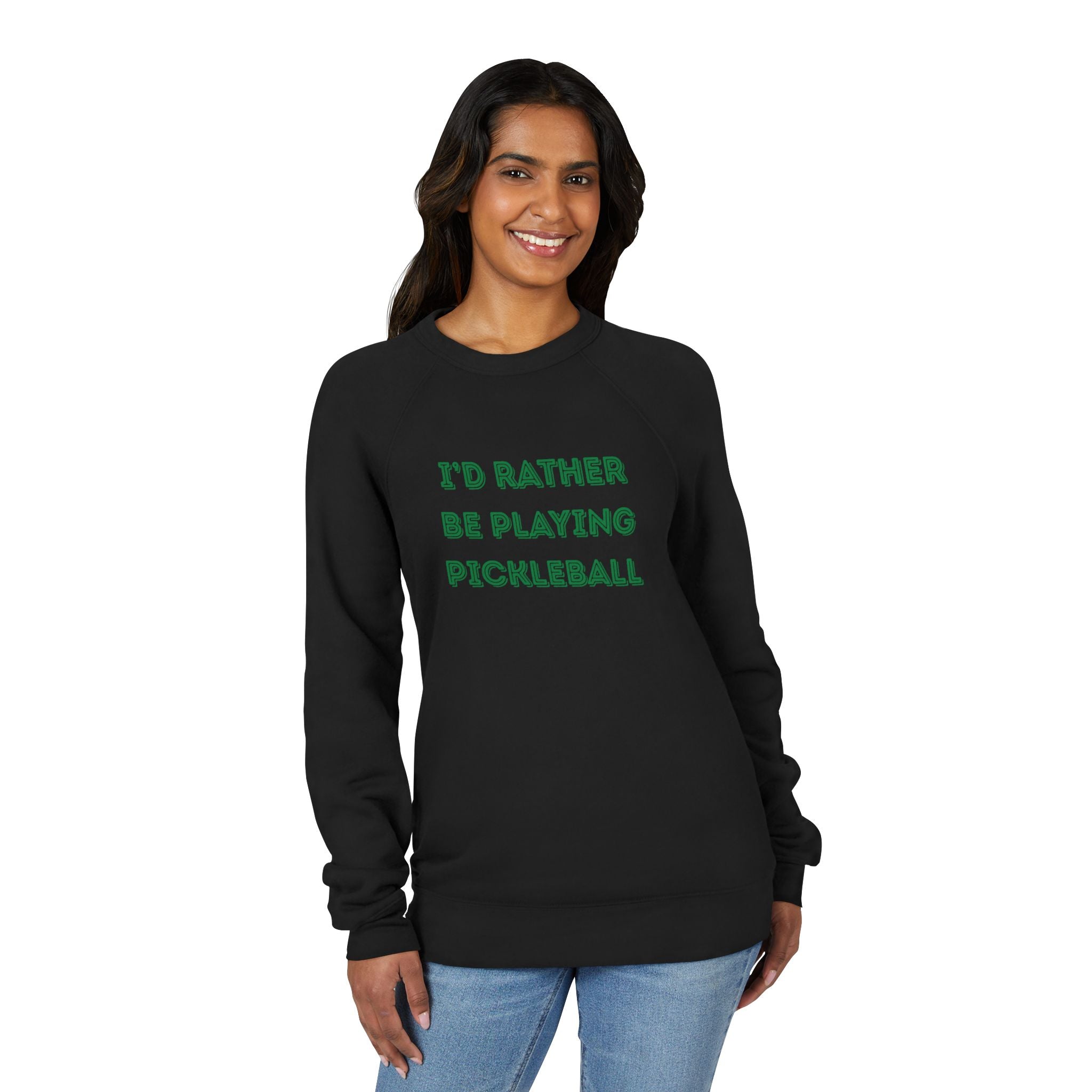 I'd Rather Be Playing Pickleball - Unisex Soft Fleece Sweatshirt