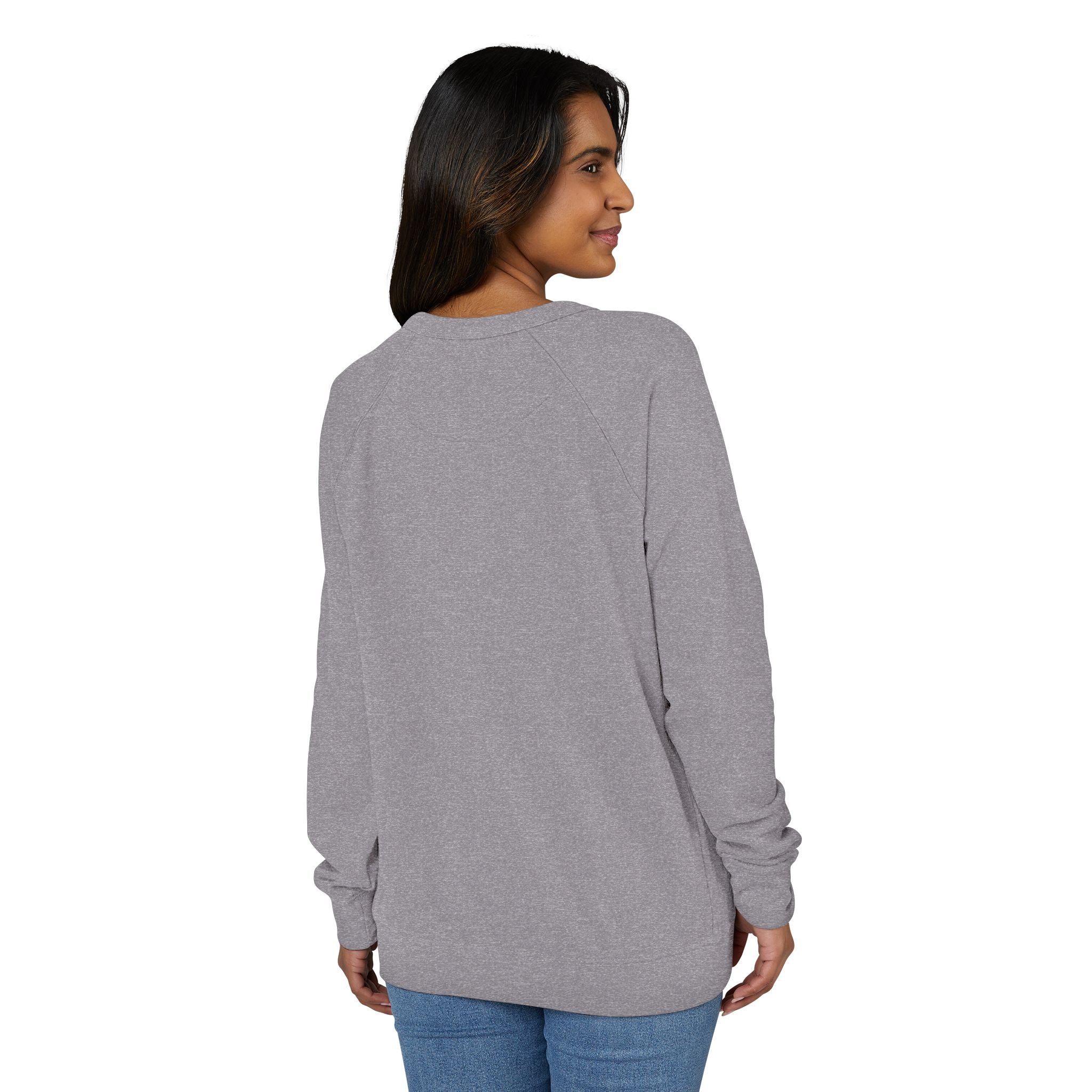 Big Dink Energy™ Pickleball Crewneck – Carolina Blue Paddle Graphic | Unisex French Terry Sweatshirt