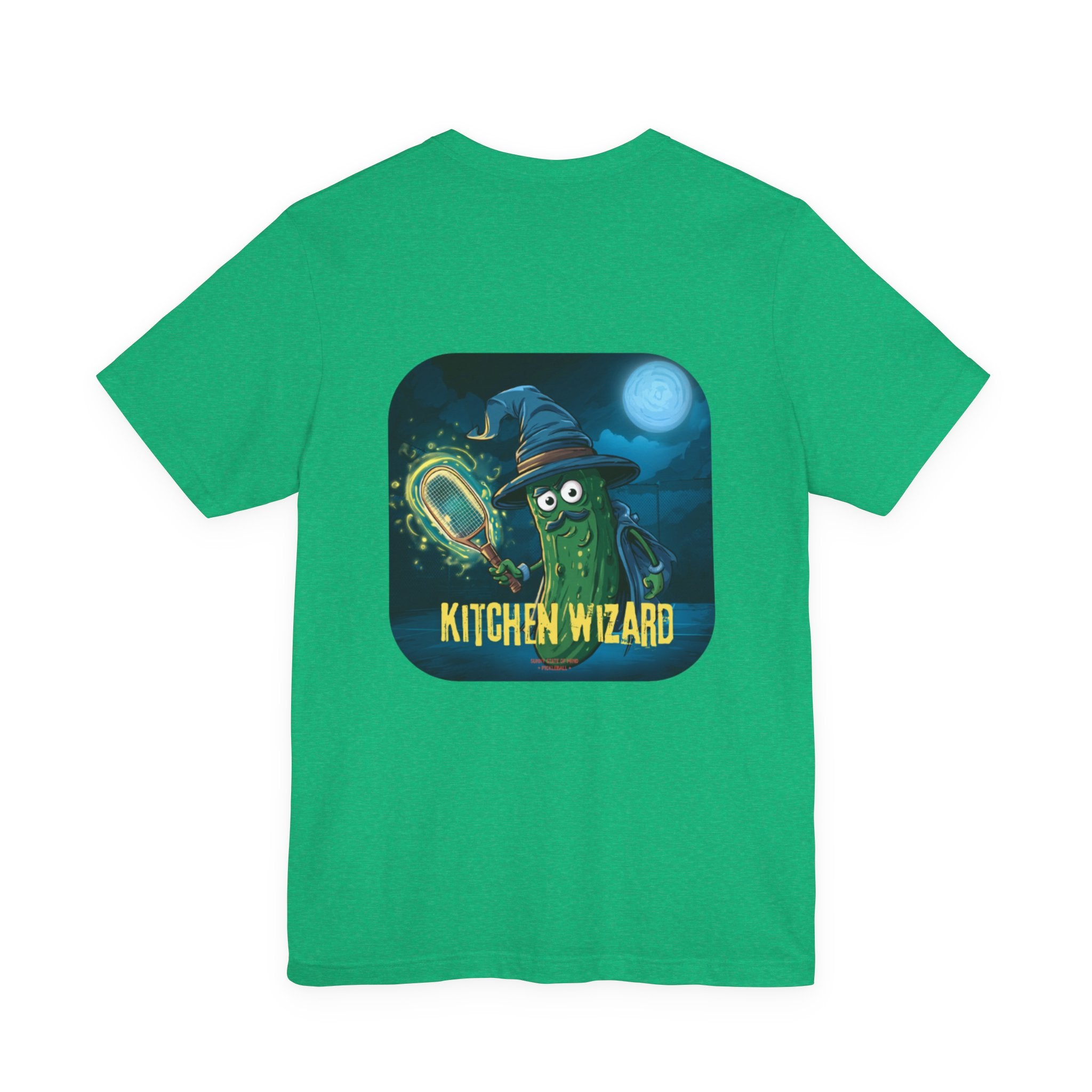 Pickled Wizard Pickleball T-Shirt – Funny Halloween Costume & Gift for Players