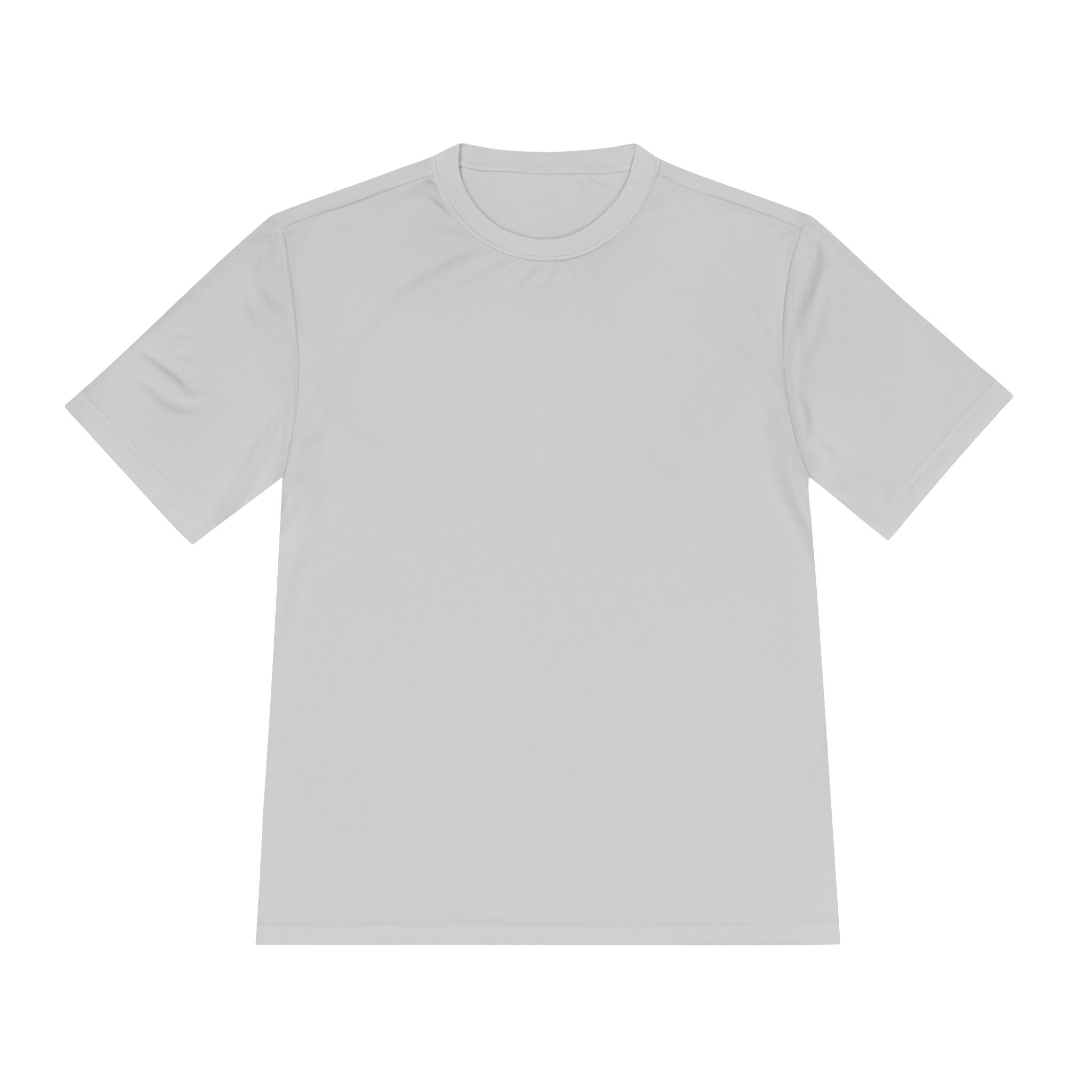 Big Dink Energy Unisex Performance Tee Heather Grey with Green