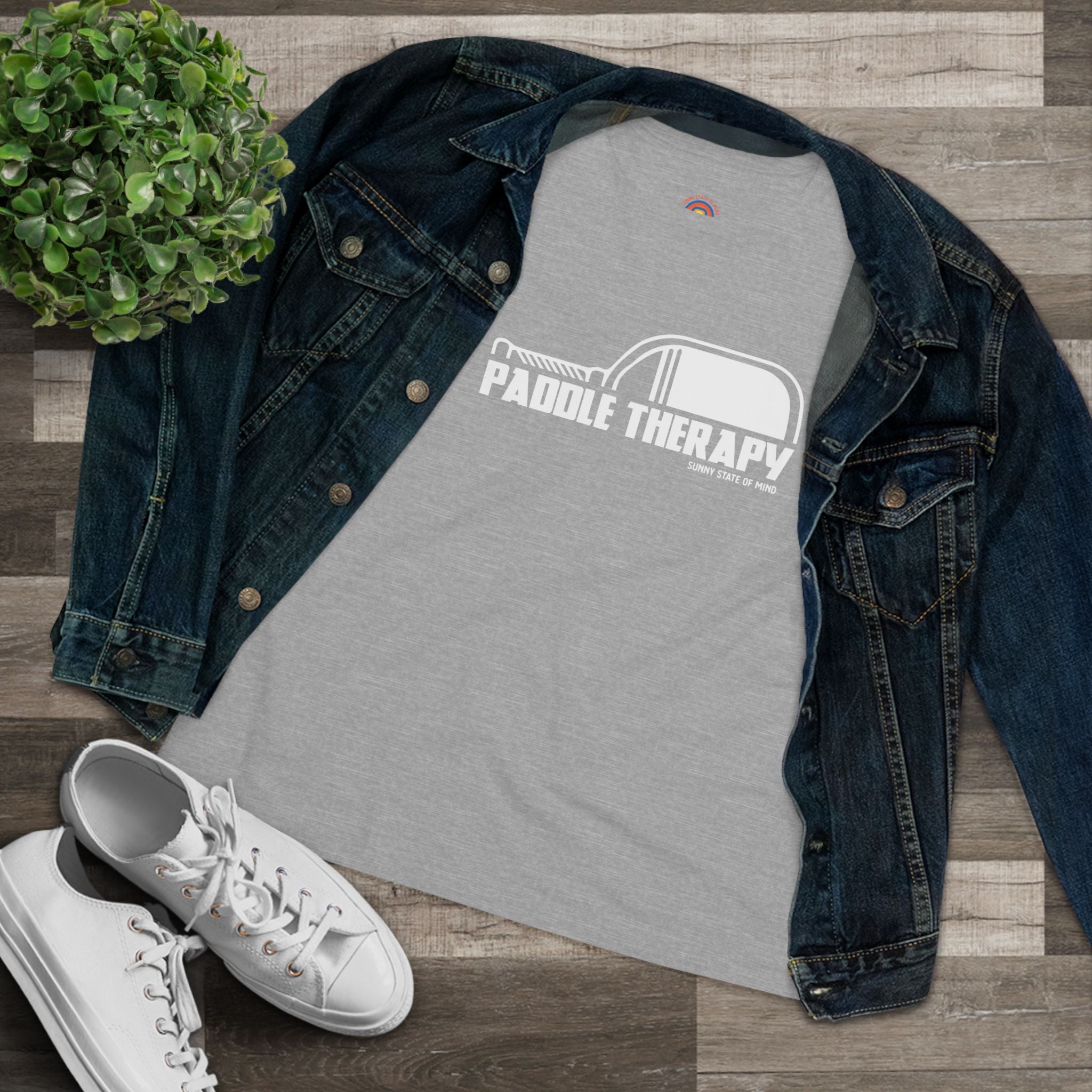 Women's Fitted Paddle Therapy Tee