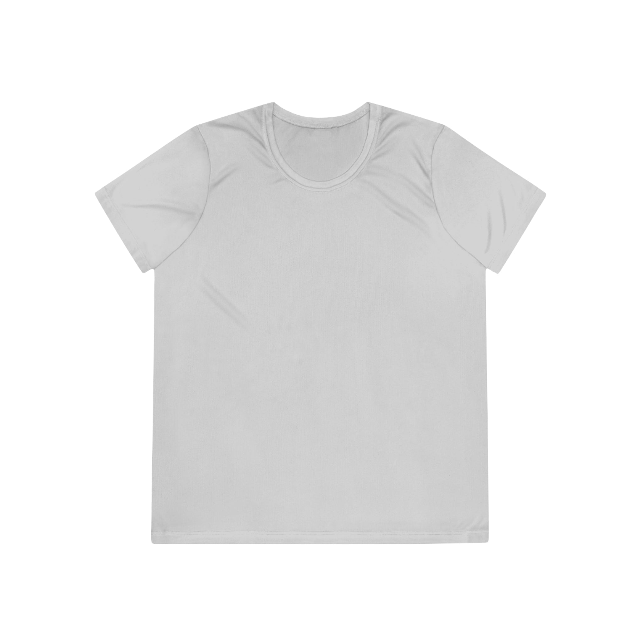 Sunny State of Mind Moisture-Wicking Active Tee for Women - White