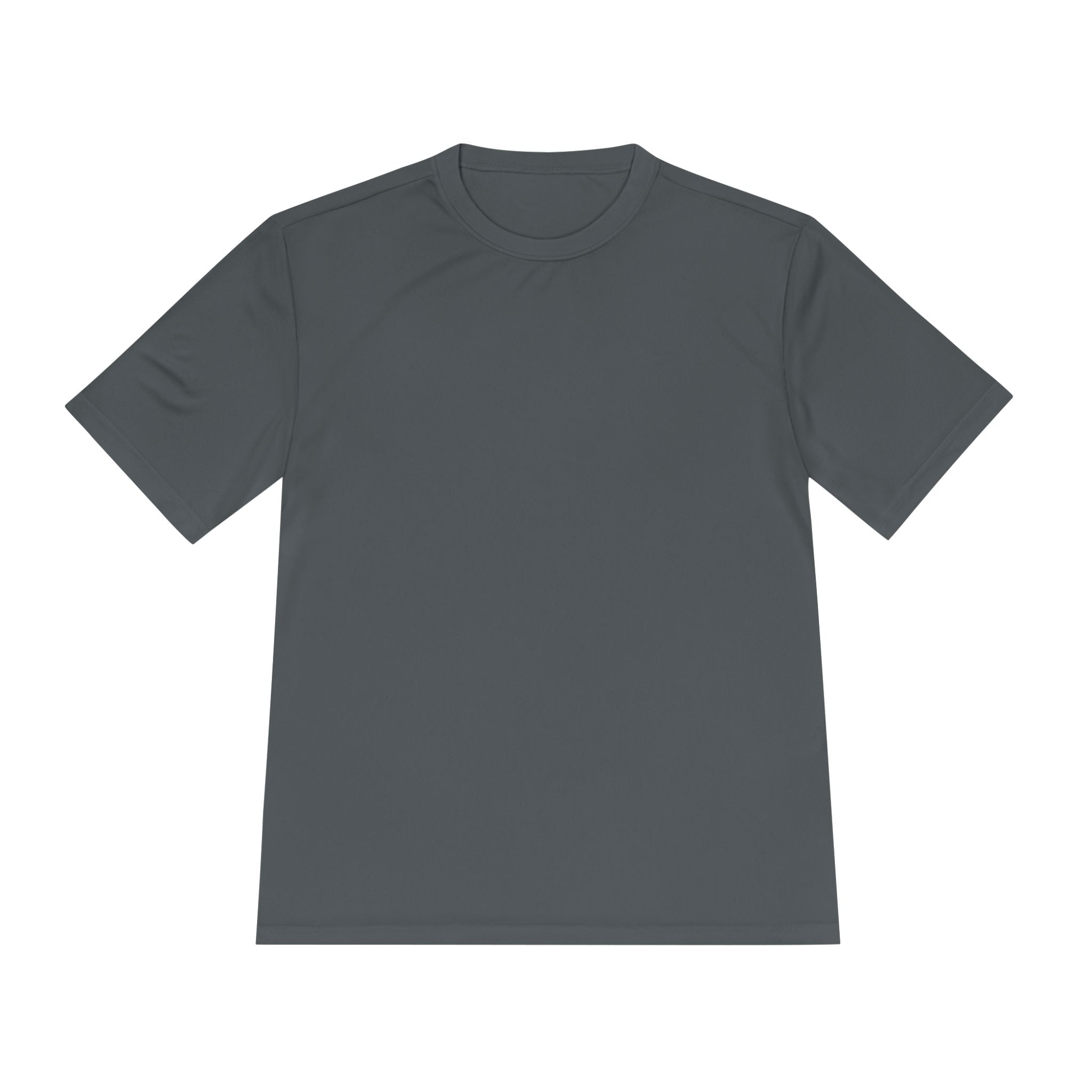 Big Dink Energy Unisex Performance Tee Heather Grey with Green