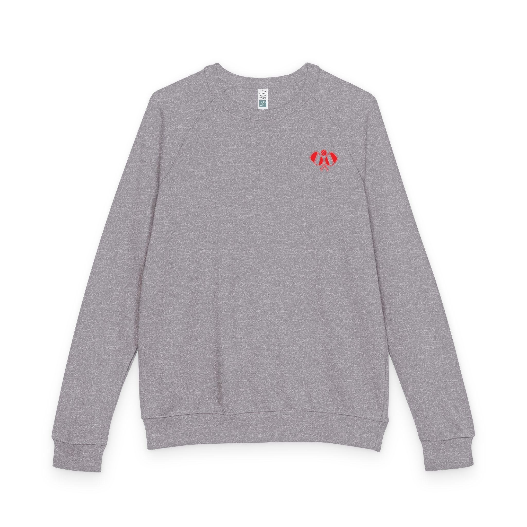 Cozy Unisex Pullover Crewneck Sweatshirt Paddle Therapy Primary Red