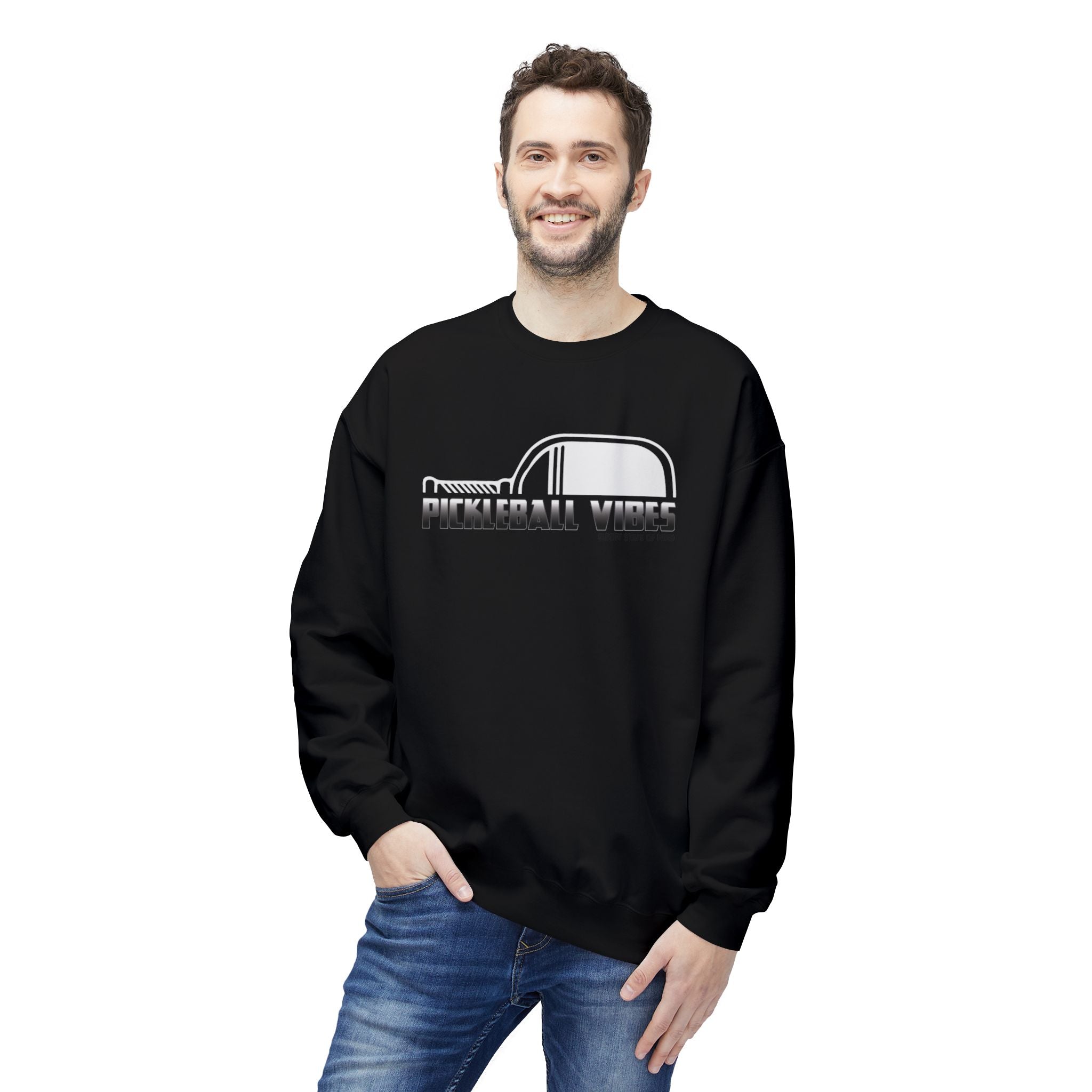 Pickleball Vibes Unisex Cozy Sweatshirt