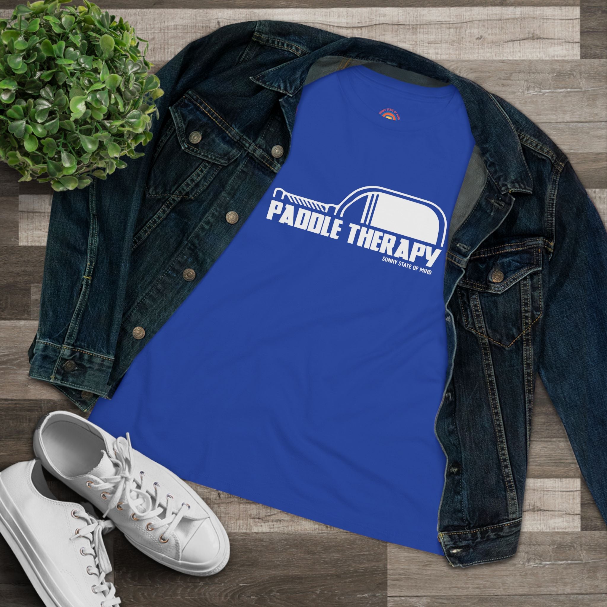 Women's Fitted Paddle Therapy Tee