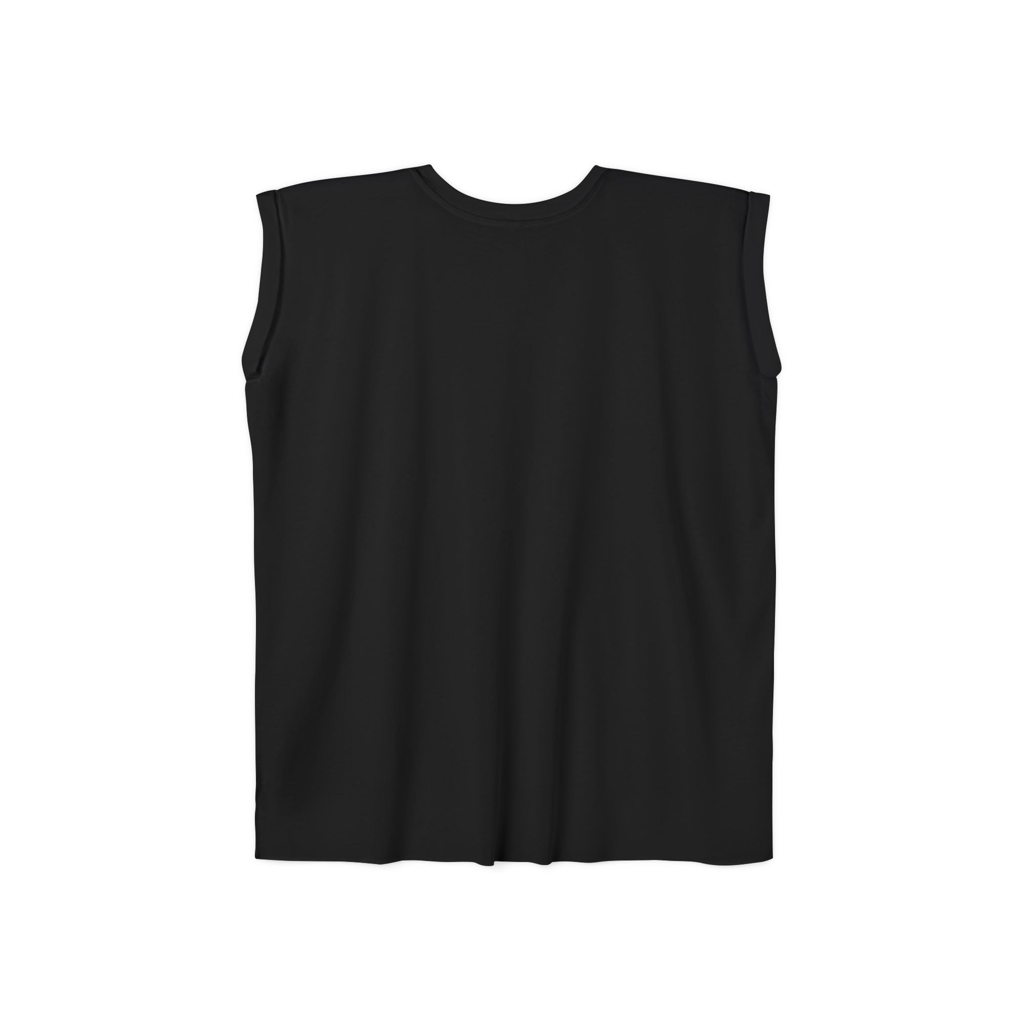 Women's Flowy Rolled Cuffs Muscle Tee - "Dinks Well with Others"