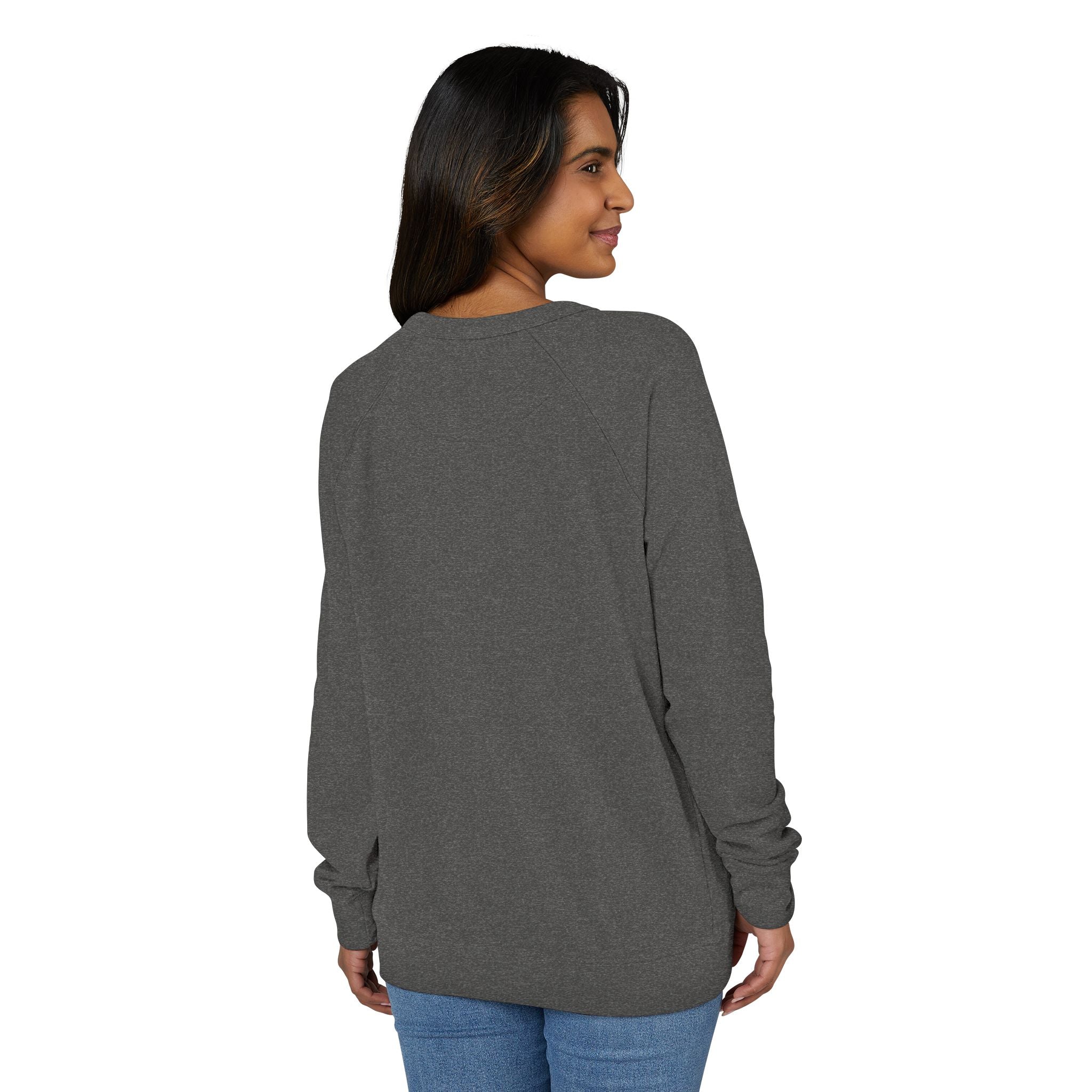 Big Dink Energy™ Pickleball Crewneck – Carolina Blue Paddle Graphic | Unisex French Terry Sweatshirt