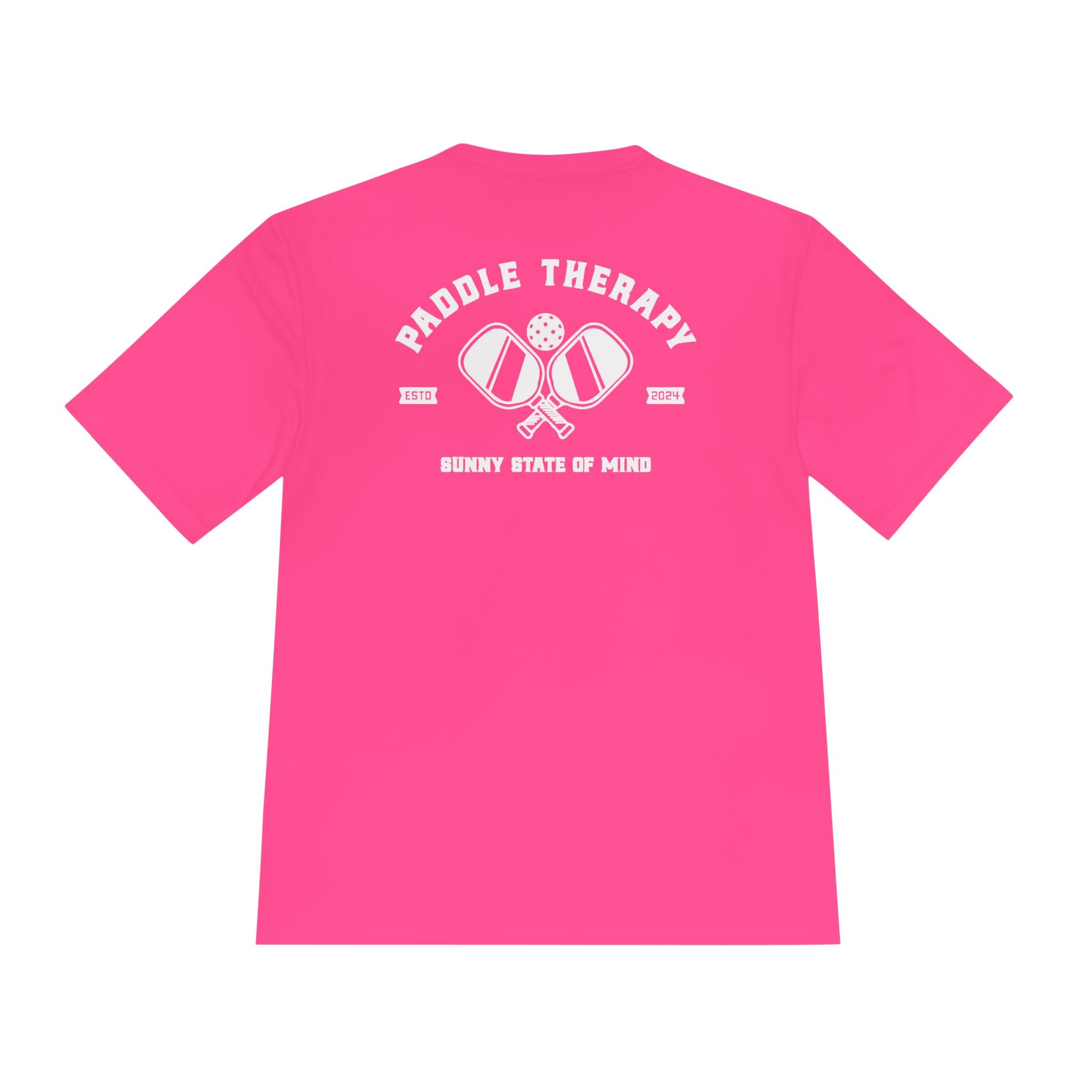 Paddle Therapy Unisex Performance Tee - White Edition