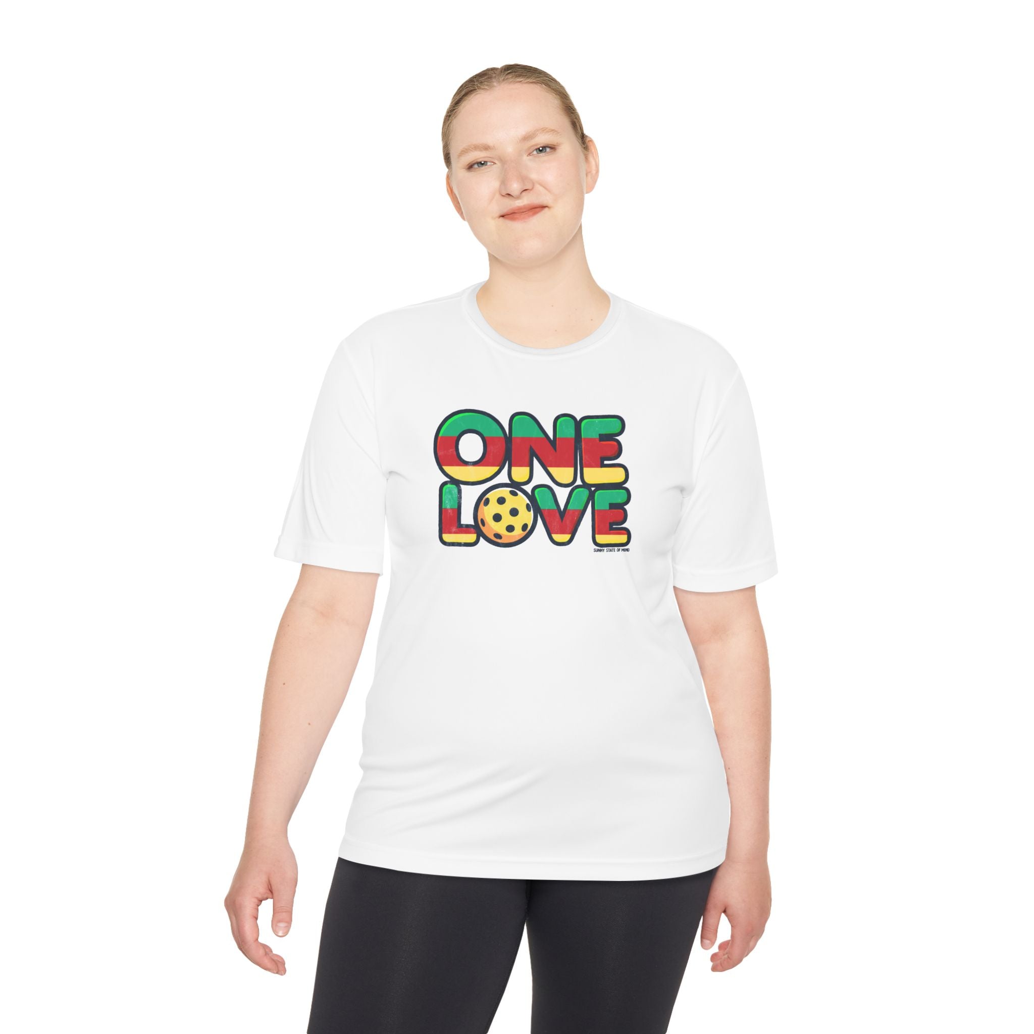 One Love Unisex Moisture Wicking Tee