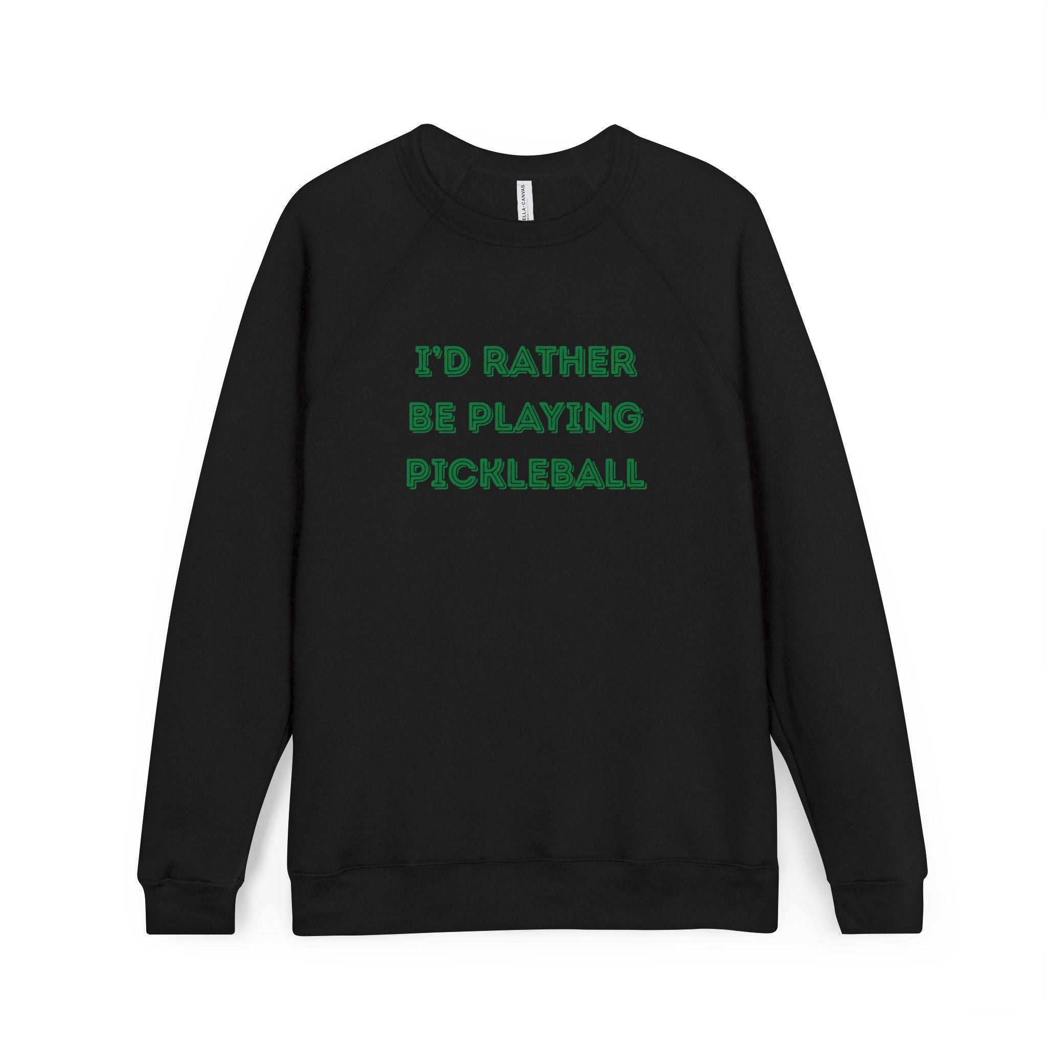 I'd Rather Be Playing Pickleball - Unisex Soft Fleece Sweatshirt