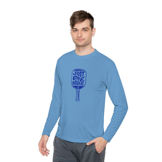 Just One More - Unisex Lightweight Moisture-Wicking Long Sleeve Tee