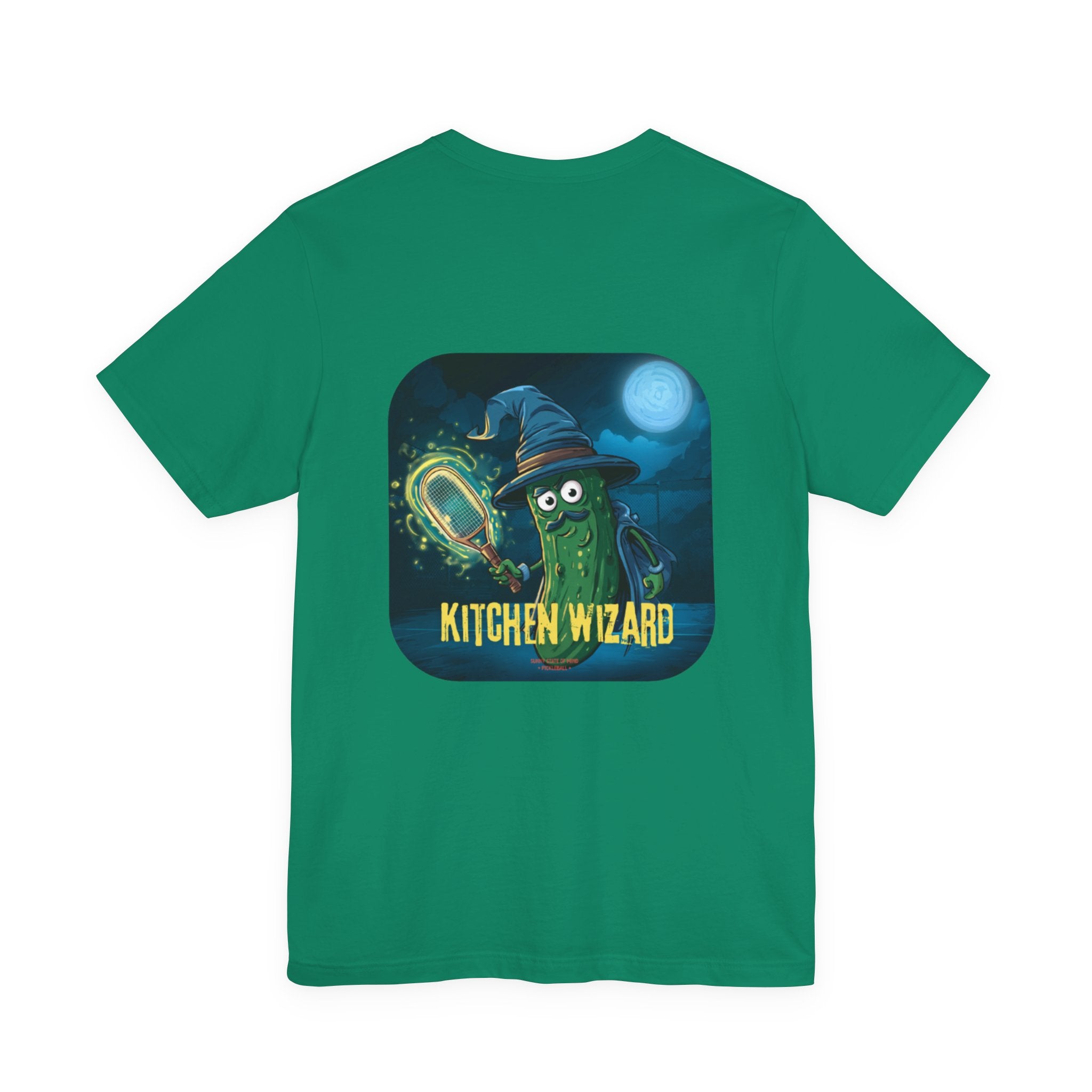Pickled Wizard Pickleball T-Shirt – Funny Halloween Costume & Gift for Players