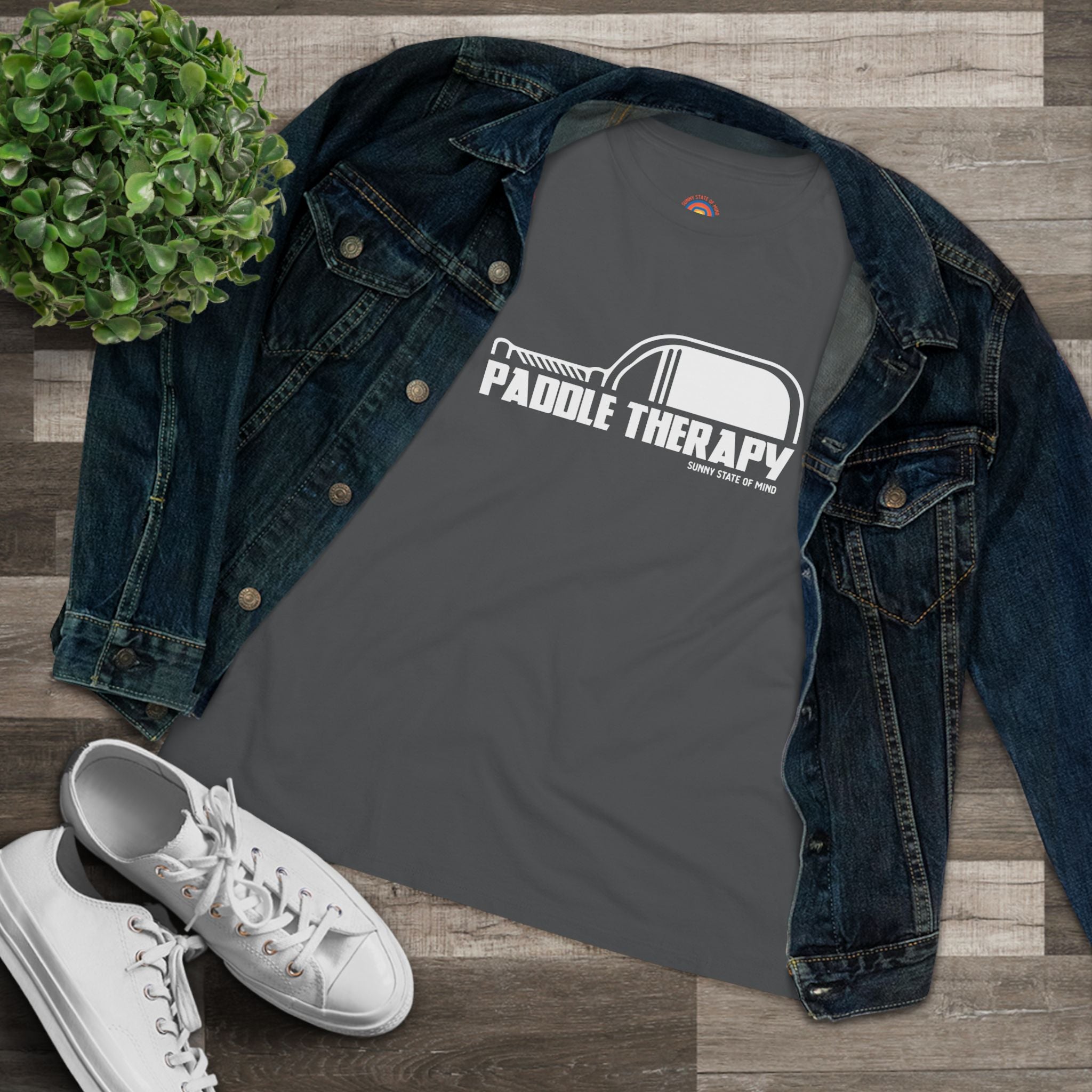 Women's Fitted Paddle Therapy Tee