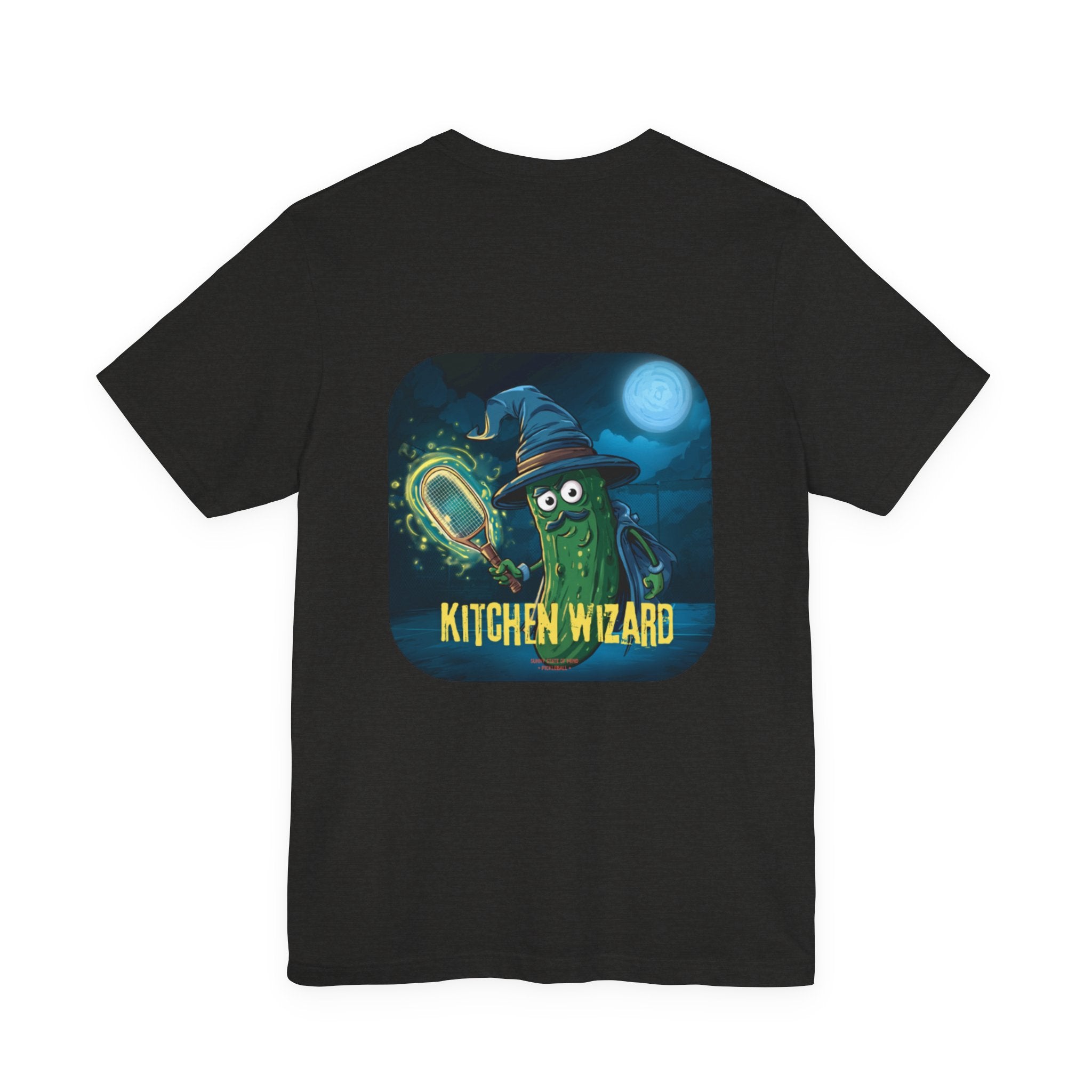 Pickled Wizard Pickleball T-Shirt – Funny Halloween Costume & Gift for Players
