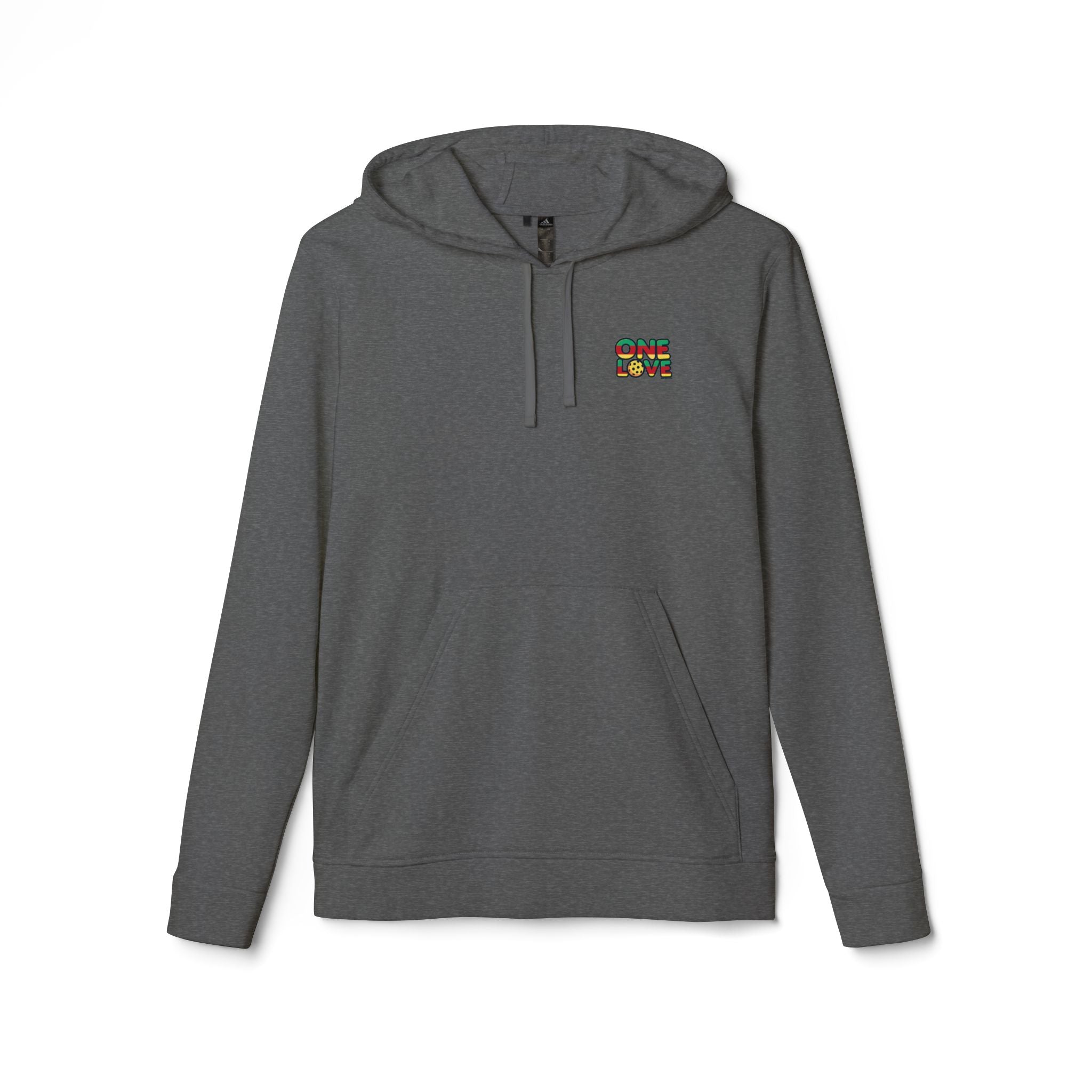 Adidas Unisex Fleece Hoodie – One Love Pickleball Sweatshirt