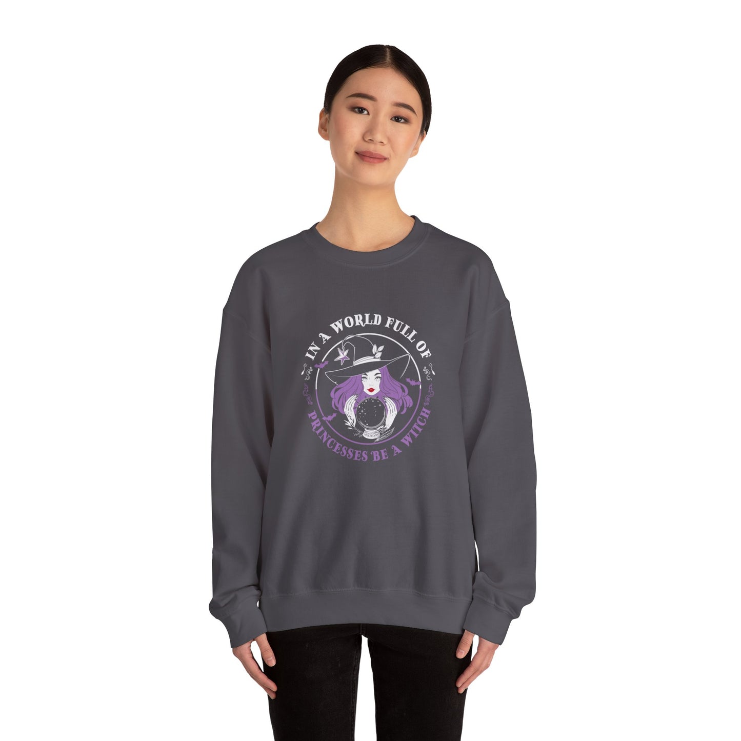 Witch Princess Unisex Heavy Blend™ Crewneck Sweatshirt