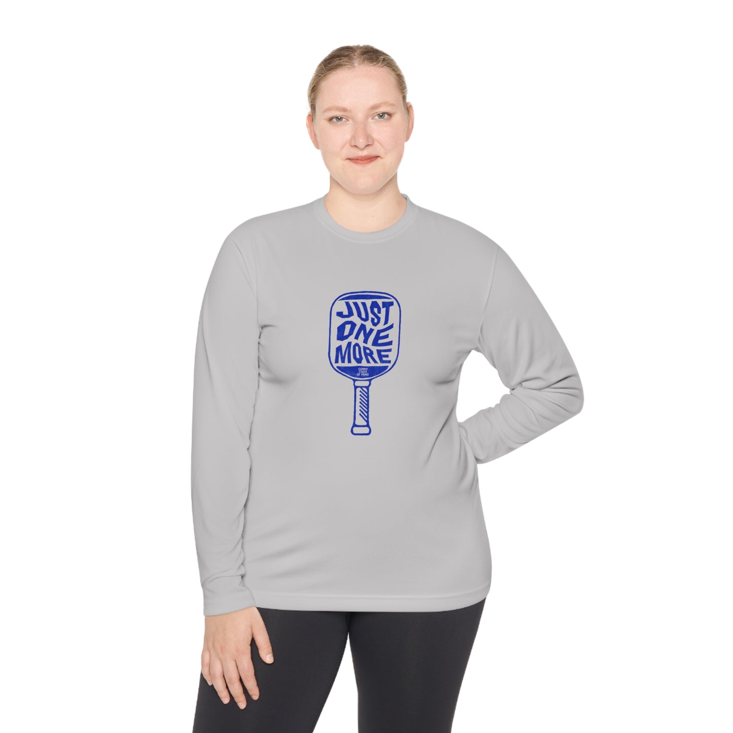 Just One More - Unisex Lightweight Moisture-Wicking Long Sleeve Tee