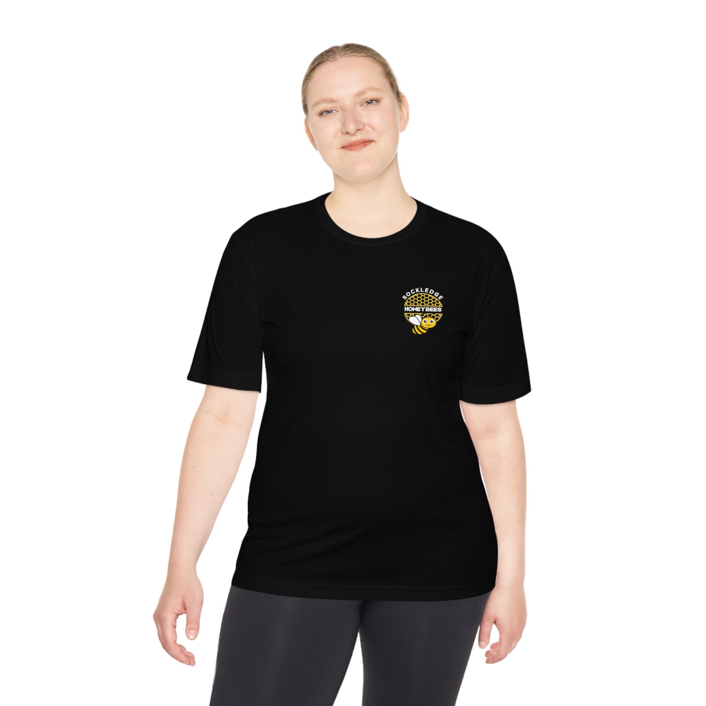 Official Honeybee Unisex Moisture Wicking Tee Black