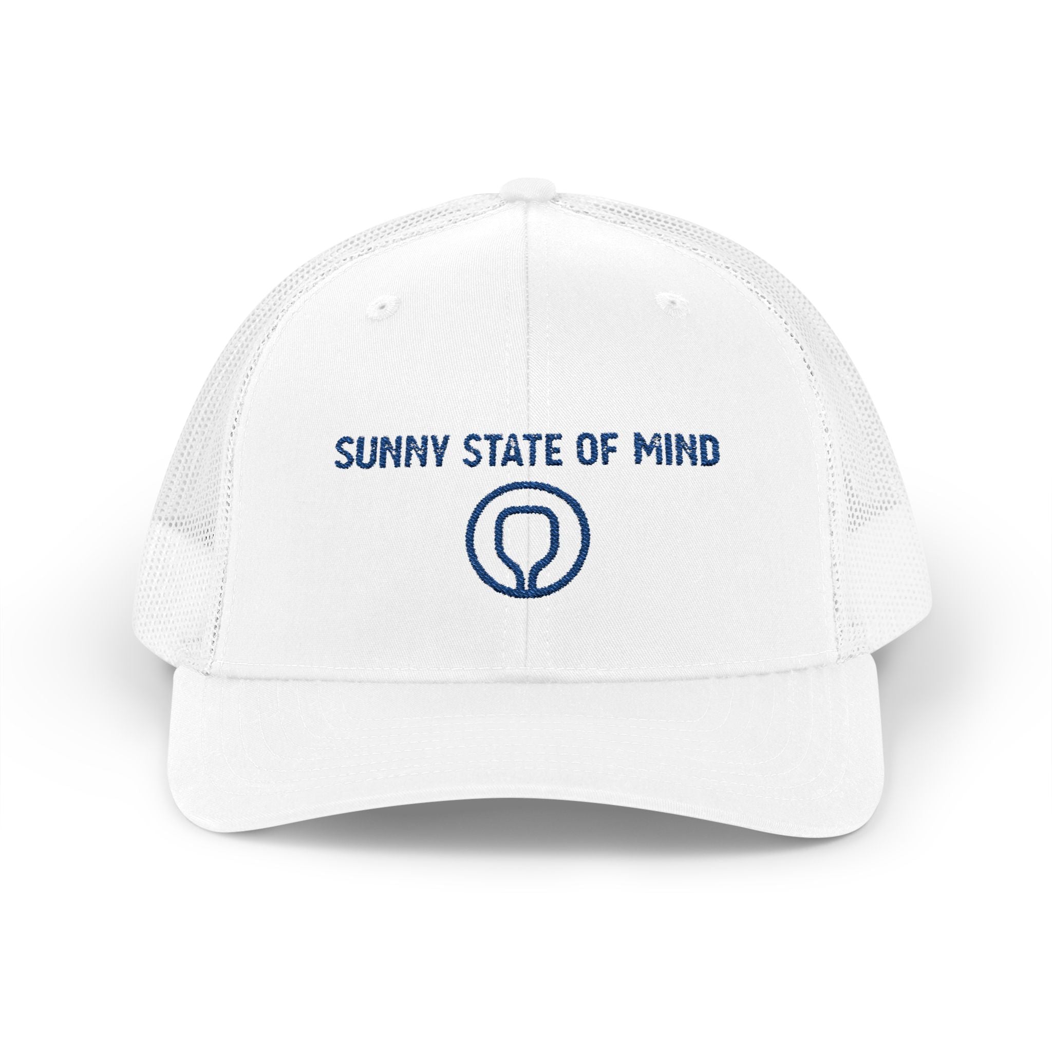 Sunny State of Mind Snapback Trucker Cap | Stylish Summer Hat, Outdoor Gear, Gift for Him/Her, Festival Accessory, Casual Headwear