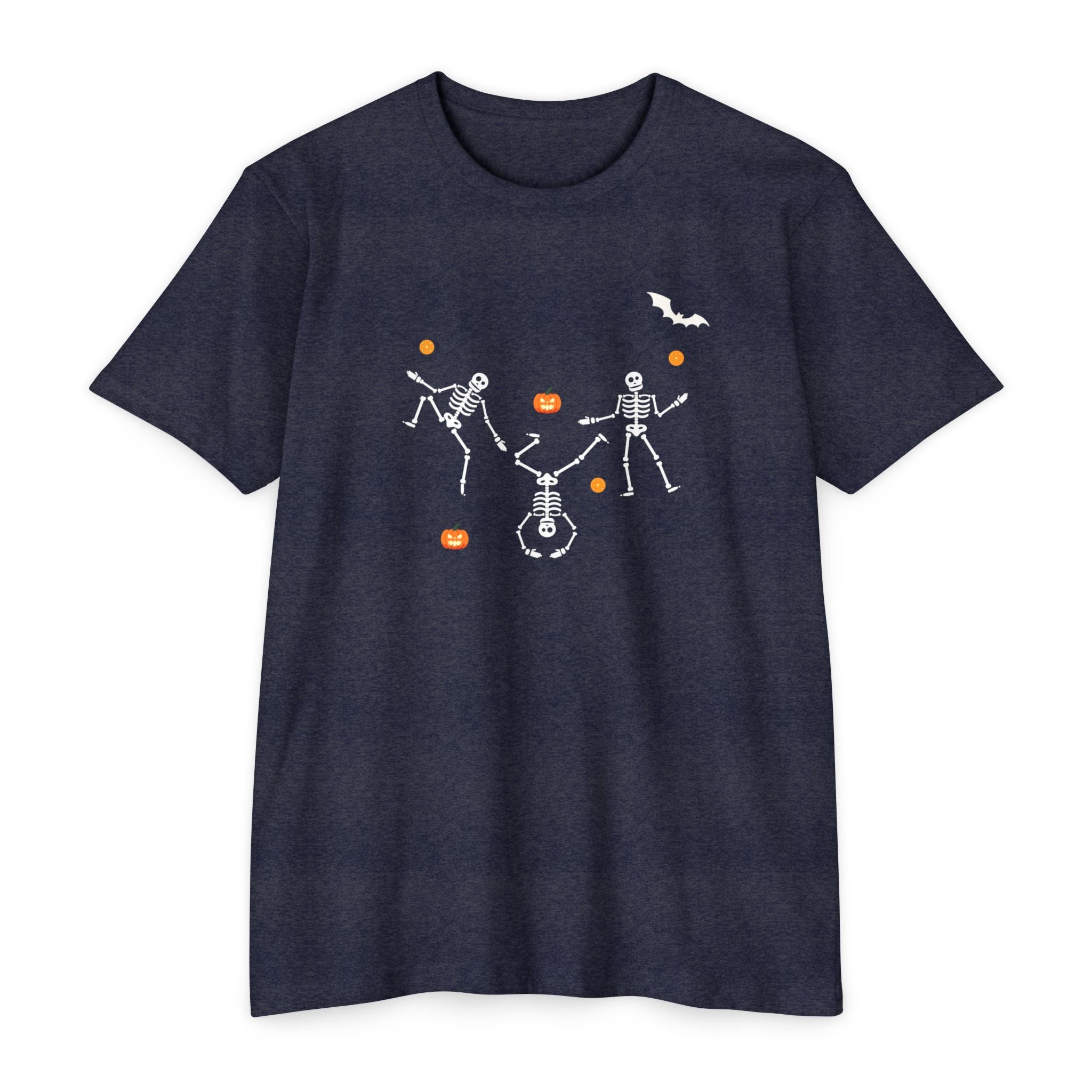 Halloween Skeleton T-Shirt, Unisex Spooky Shirt, Fun Halloween Apparel, Casual Fall Fashion, Halloween Costume Top, Skeleton Design Tee