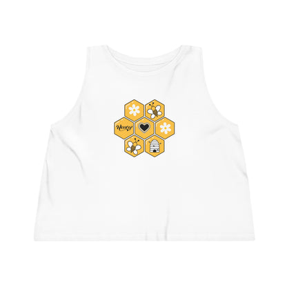 Bee Comb Women's Dancer Cropped Tank Top