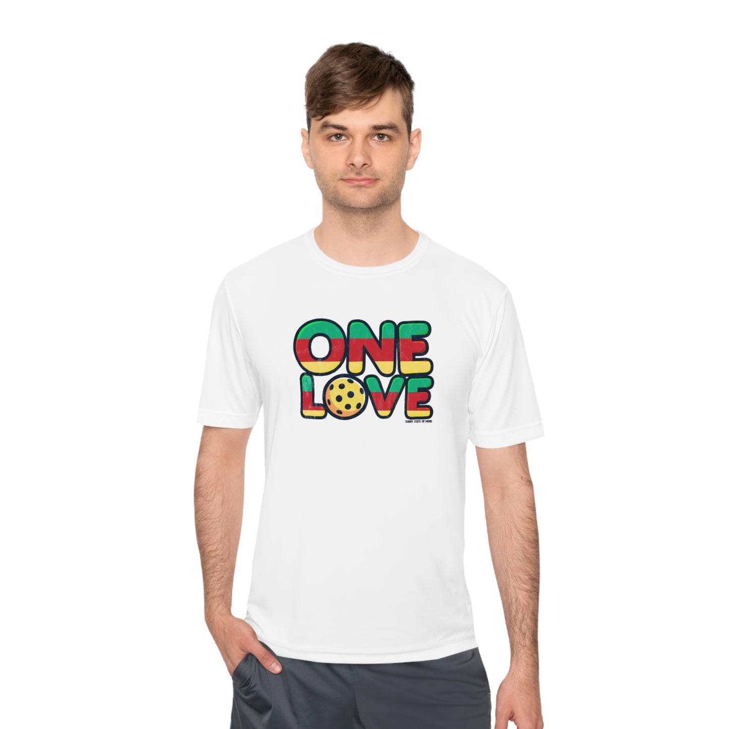 One Love Unisex Moisture Wicking Tee