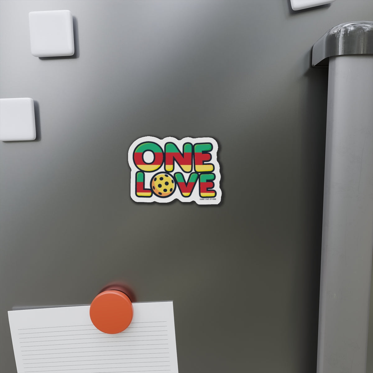 Pickleball 'One Love' Magnet