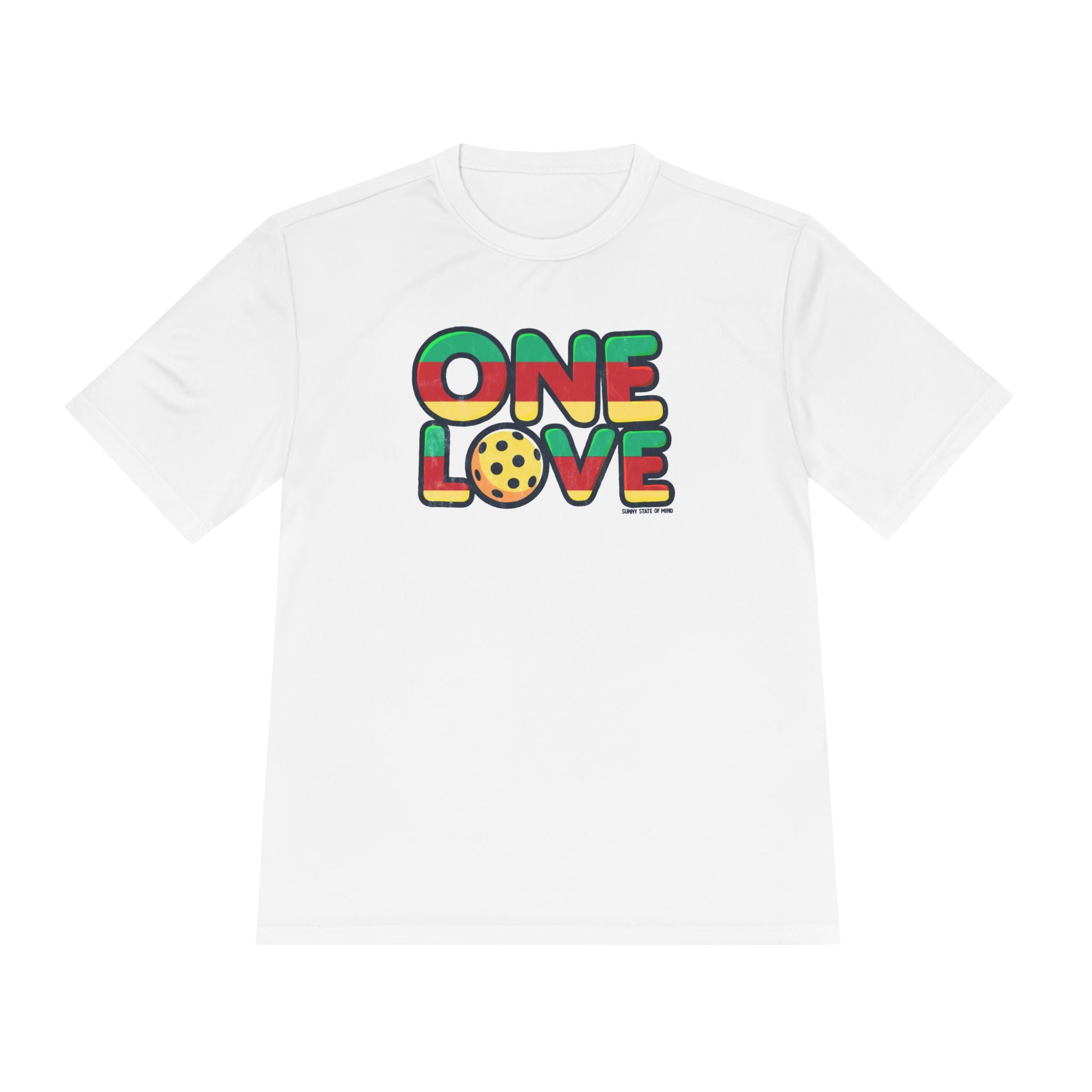 One Love Unisex Moisture Wicking Tee