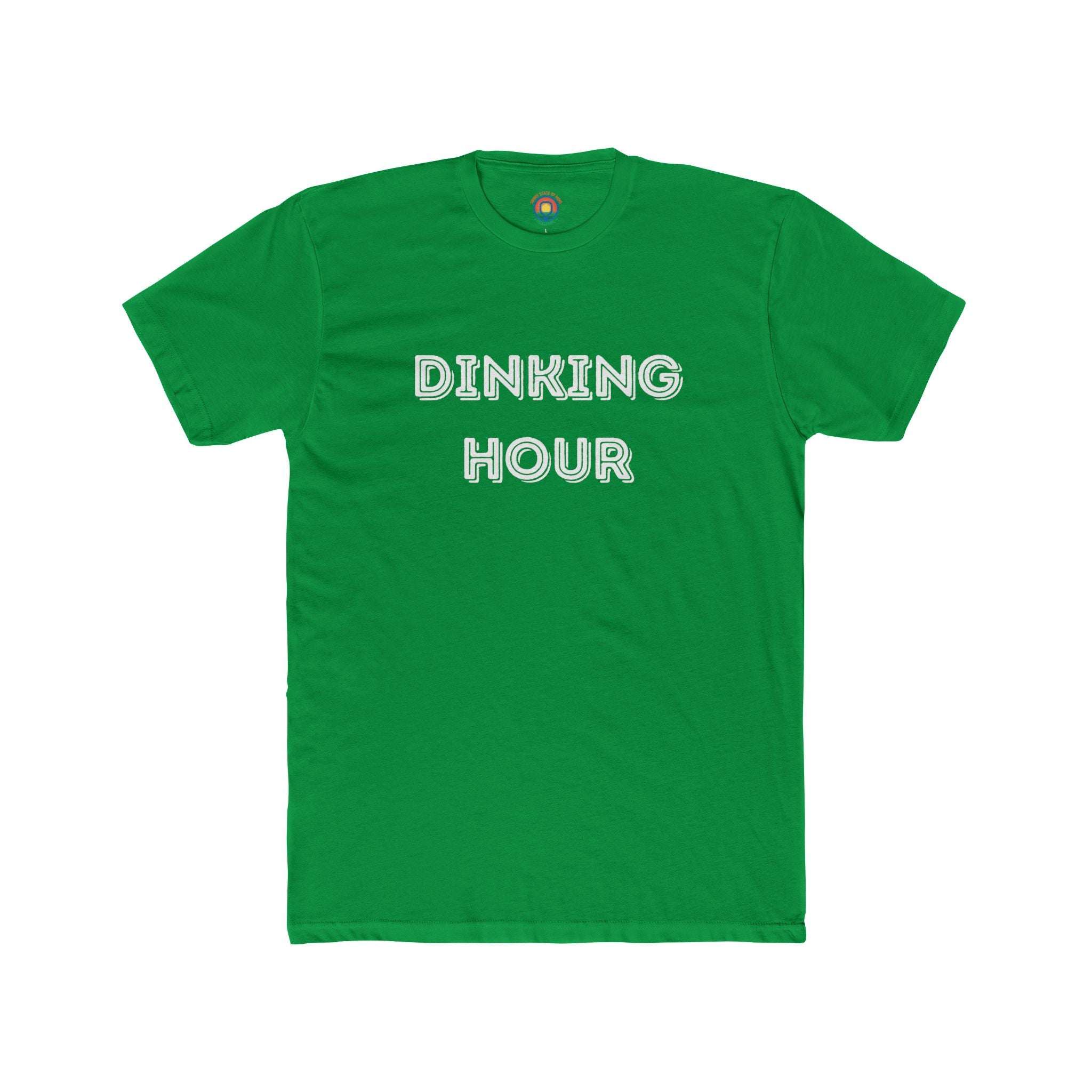 Dinking Hour Unisex Cotton Crew Tee