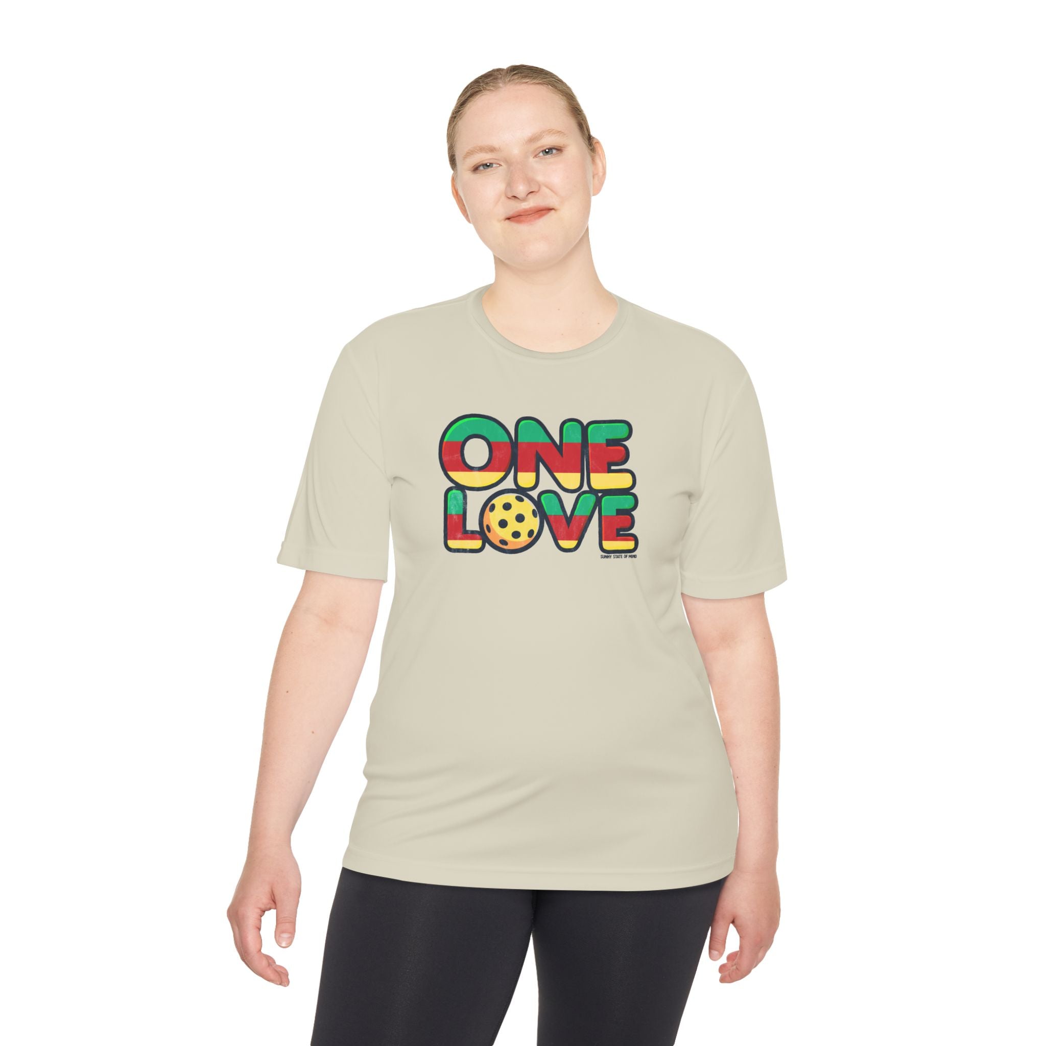 One Love Unisex Moisture Wicking Tee