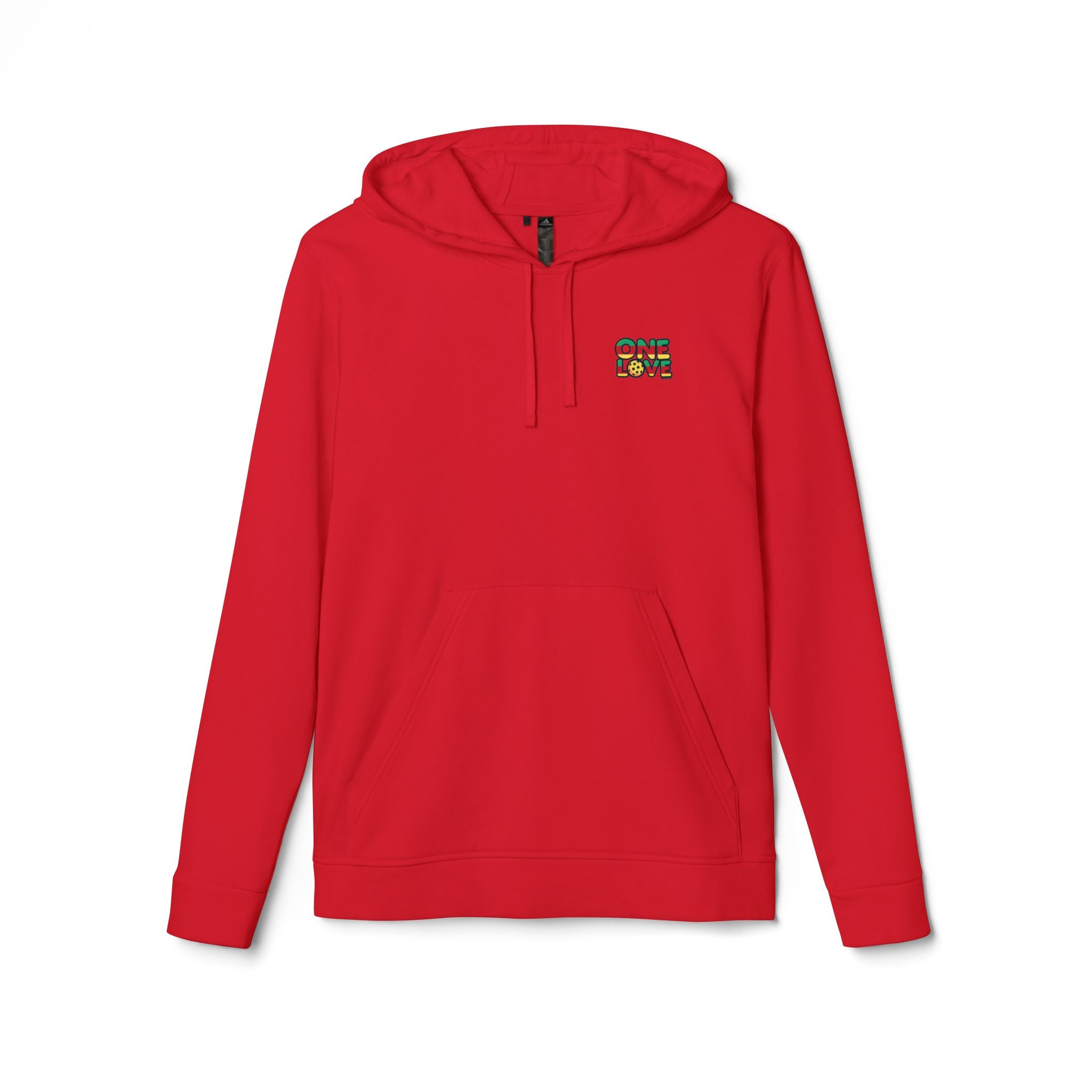 Adidas Unisex Fleece Hoodie – One Love Pickleball Sweatshirt