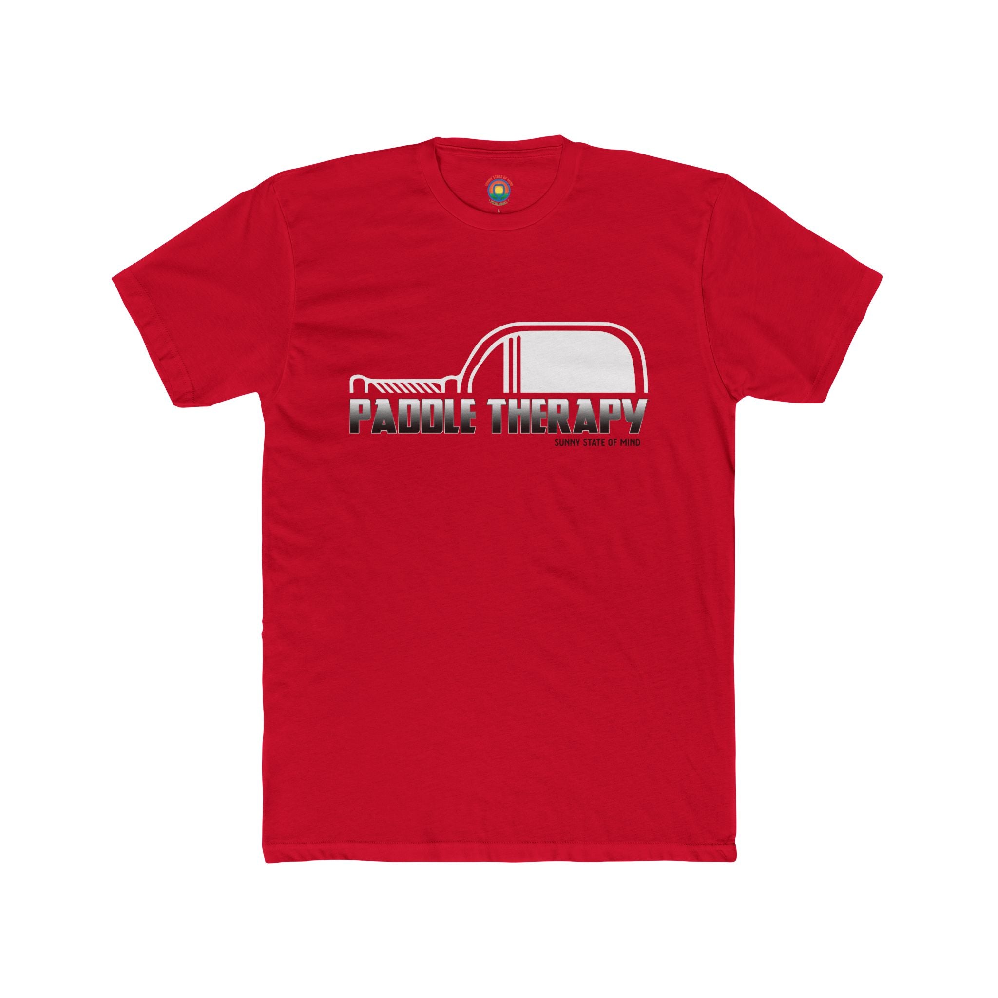 Pickleball Therapy Unisex Cotton Crew Tee