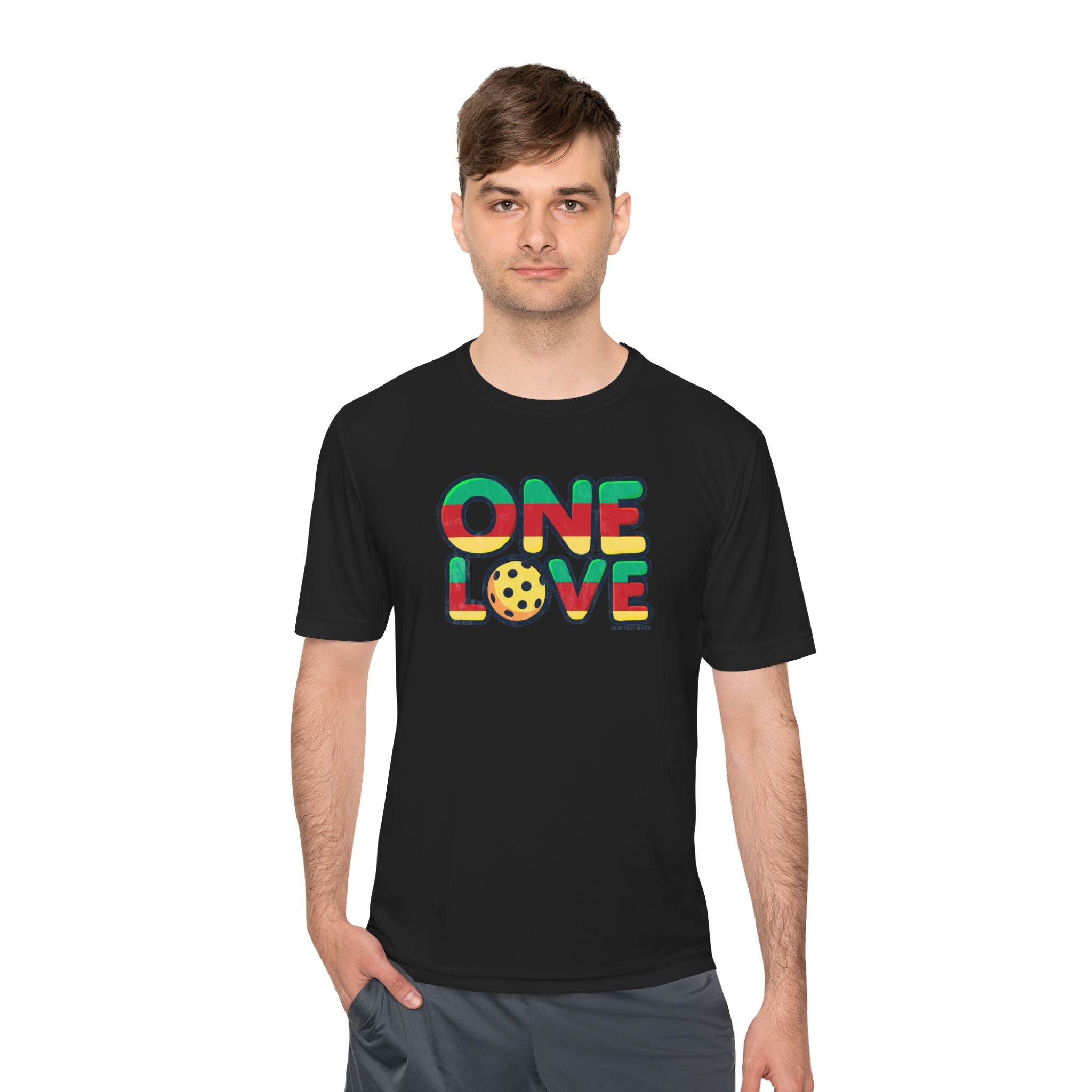 One Love Unisex Moisture Wicking Tee